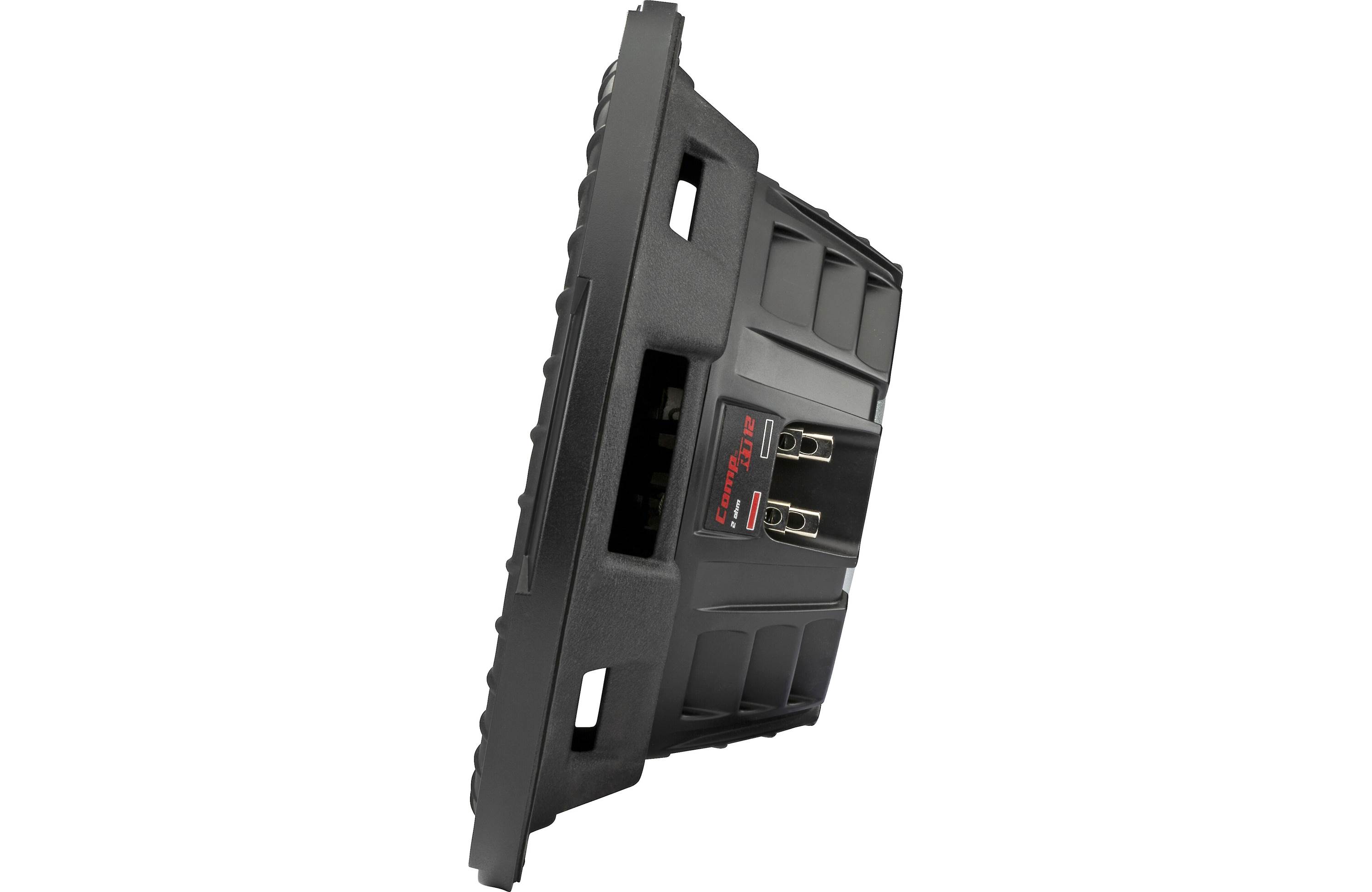 Kicker 48CWRT124 12" Shallow-Mount Subwoofer with Dual 4-ohm Voice Coils - Freemans Car Stereo