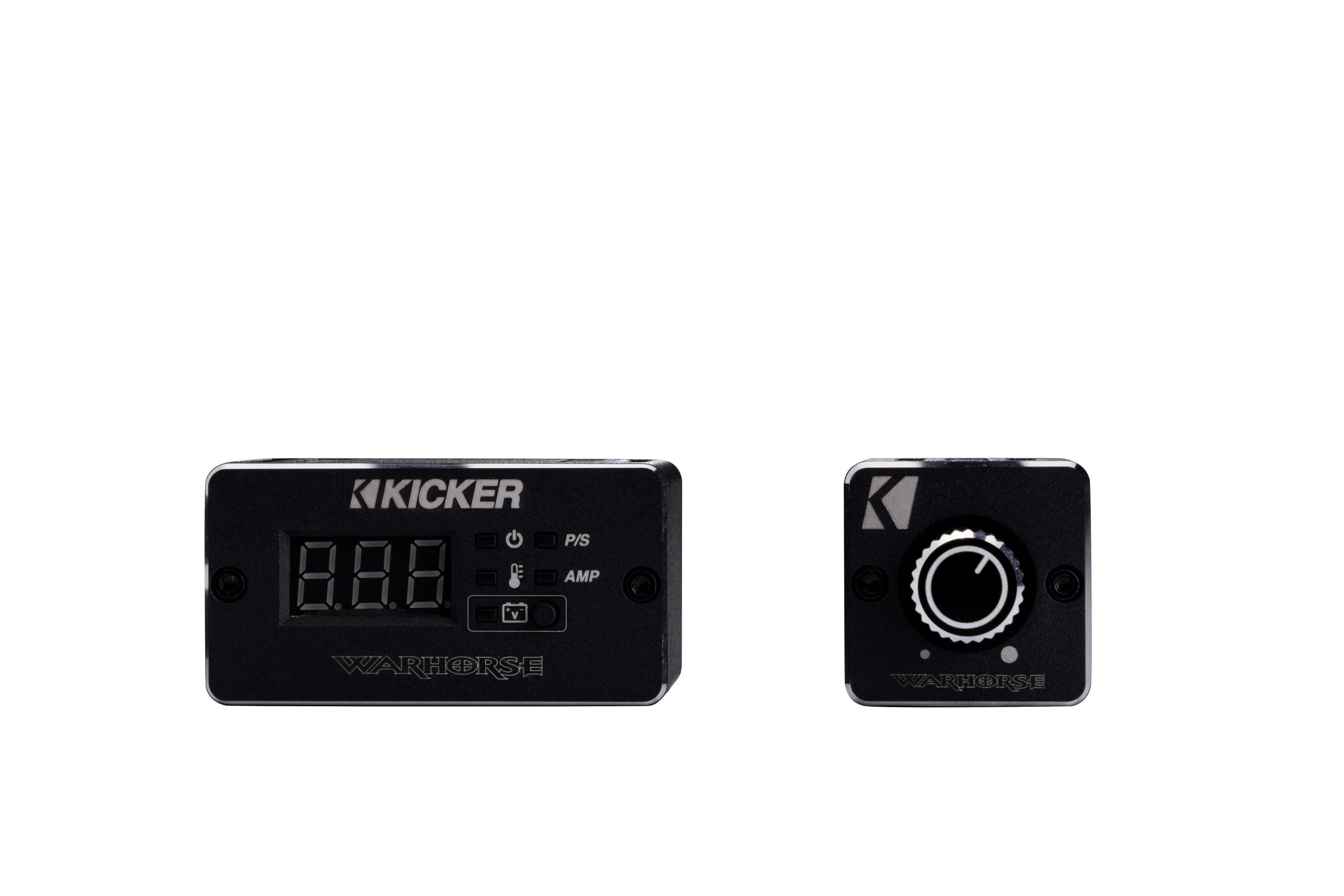 Kicker 49WXA3600.1 Warhorse 3600 Watts Mono Class D Subwoofer Amplifier - Freemans Car Stereo