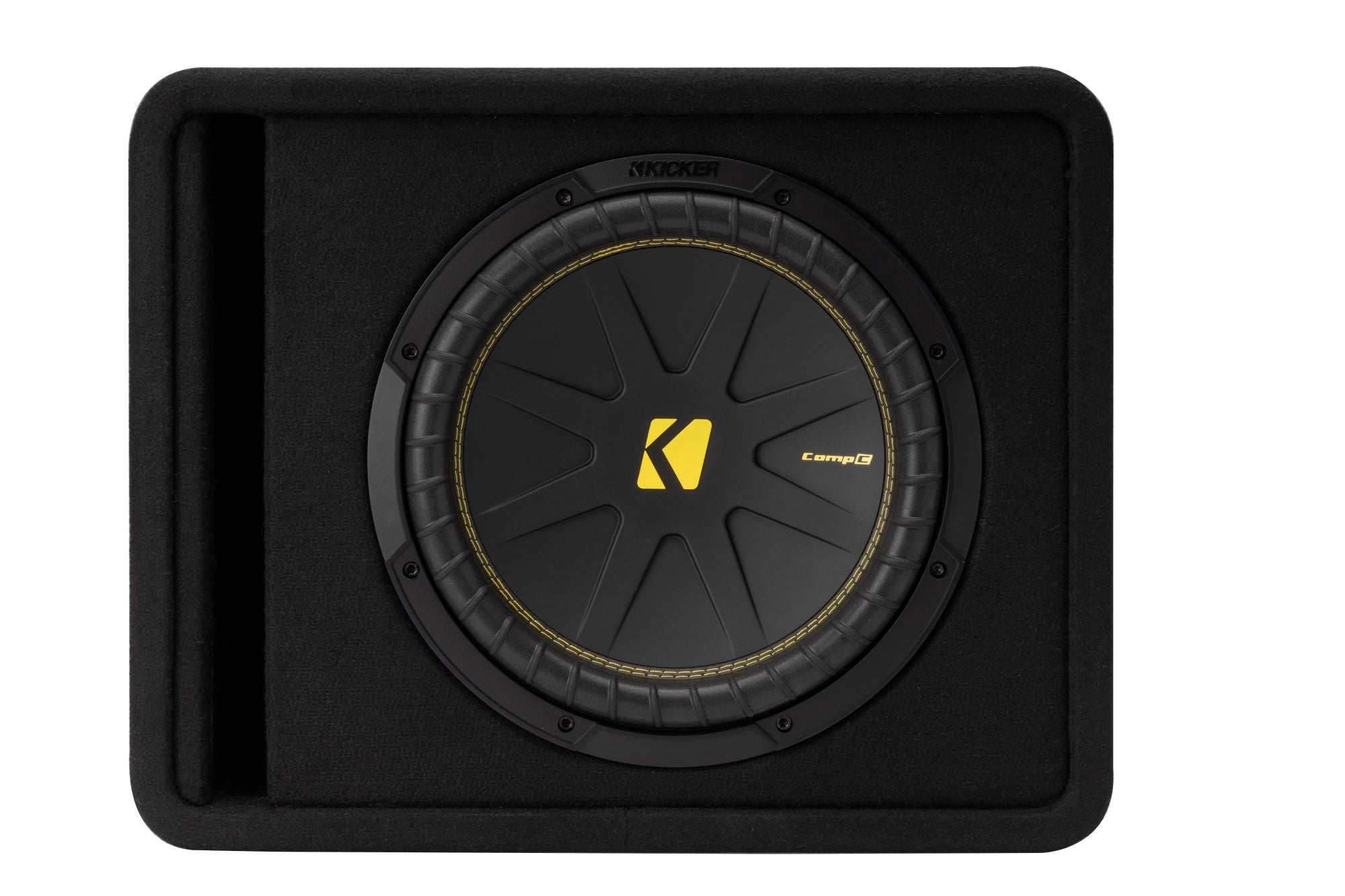 Kicker 50VCWC122 12" 2 Ohm CompC Subwoofer Enclosure - Freemans Car Stereo