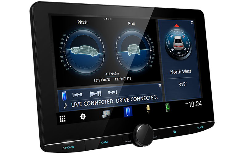 Kenwood eXcelon DMX1058XR 10.1" Digital Multimedia Receiver - Freemans Car Stereo