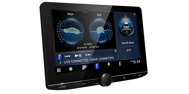Kenwood eXcelon DMX1058XR 10.1" Digital Multimedia Receiver - Freemans Car Stereo