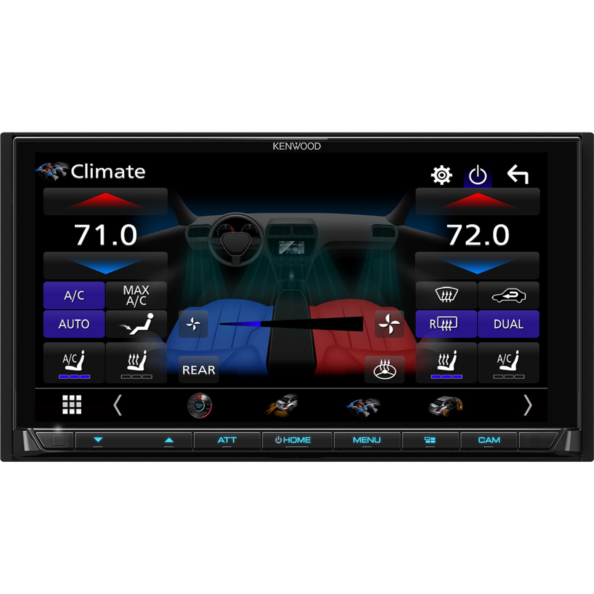 Kenwood DMX958XR + CMOS-230 Backup Camera Bundle