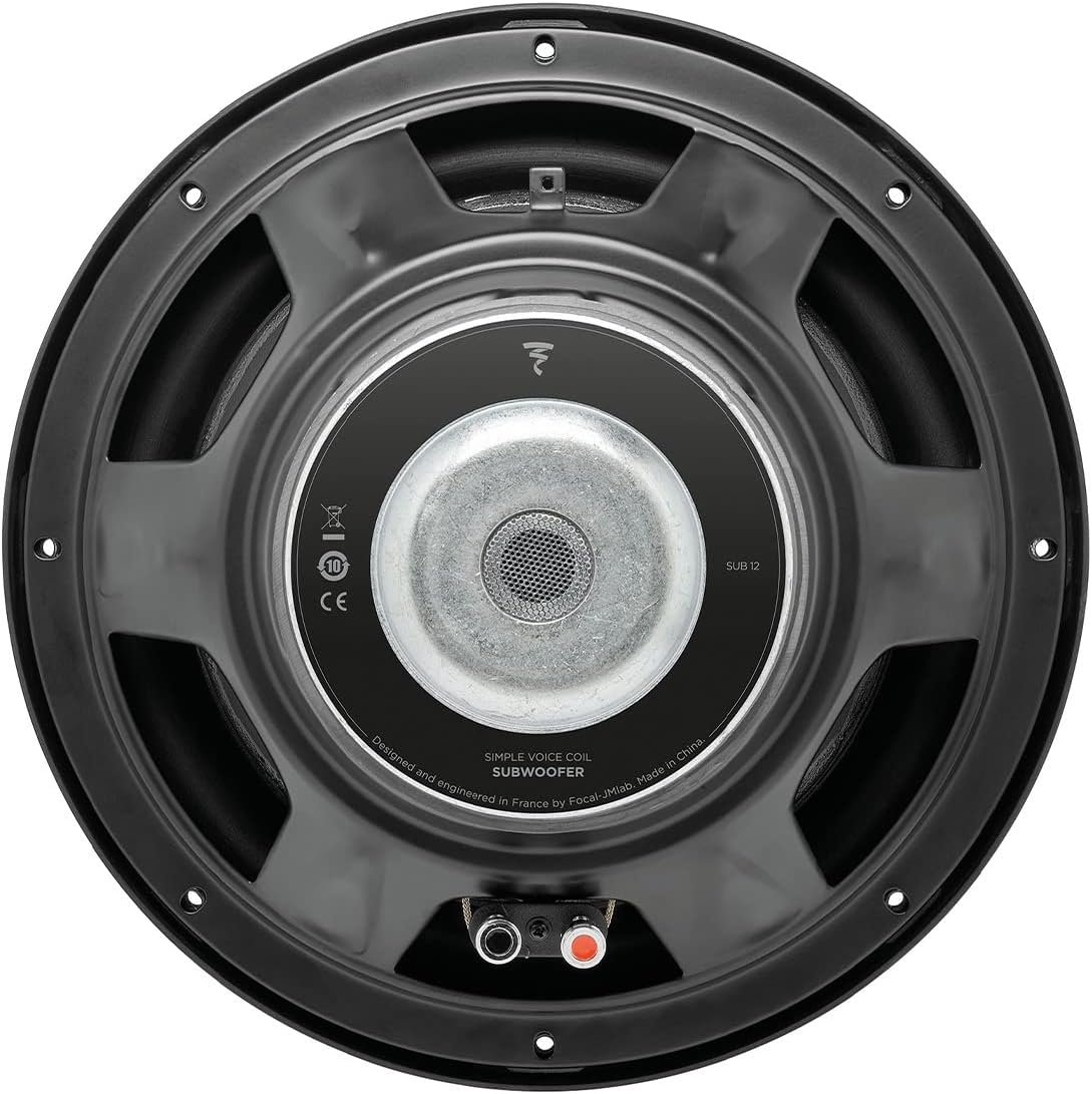 Focal SUB 12 12" Subwoofer, Single 4-Ohm, 300 W RMS - 600 W MAX