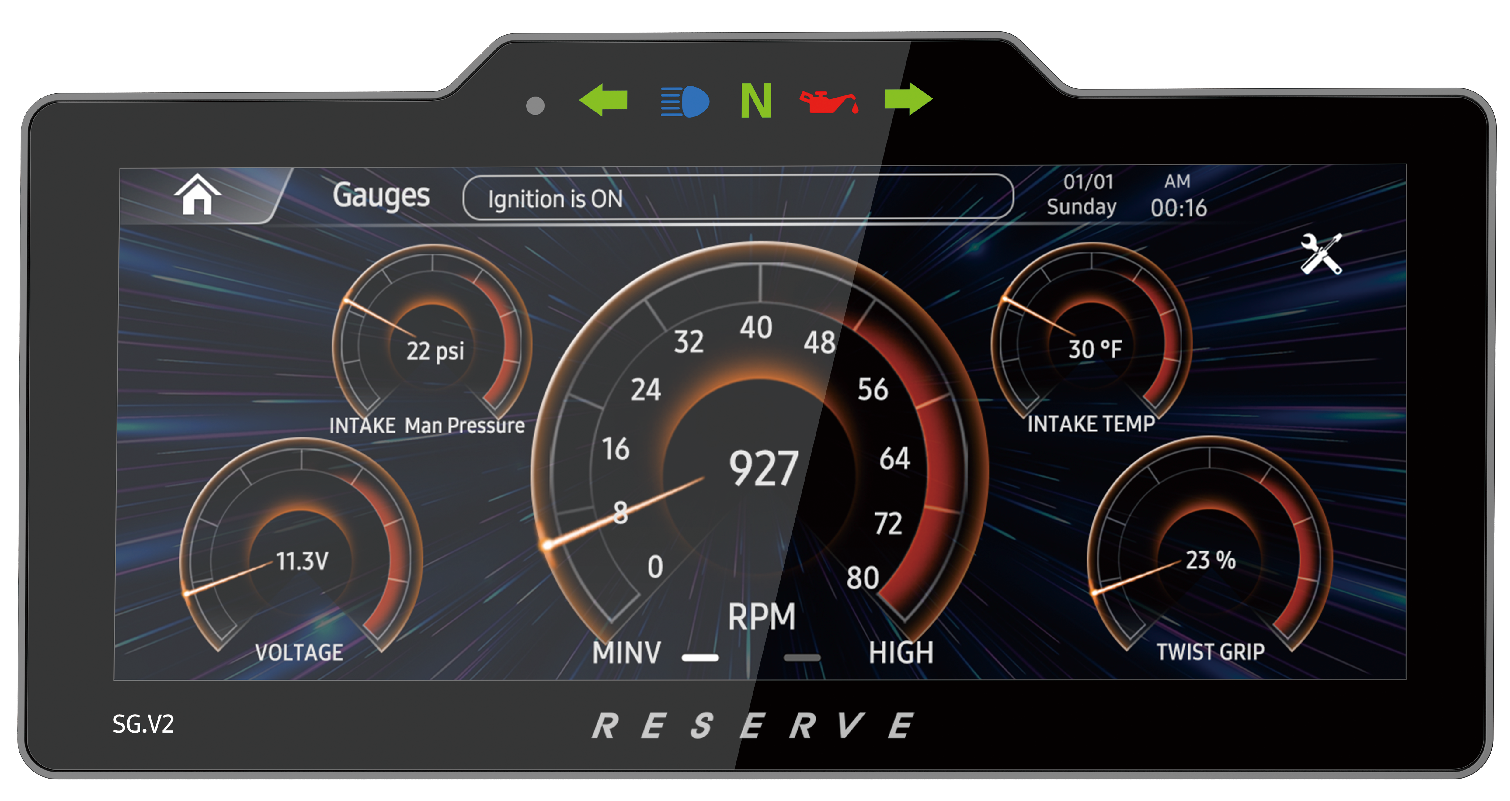 Soundstream Reserve SG.V2 Radio Plug-N-Play Head Unit for 1998-2013 Street Glide
