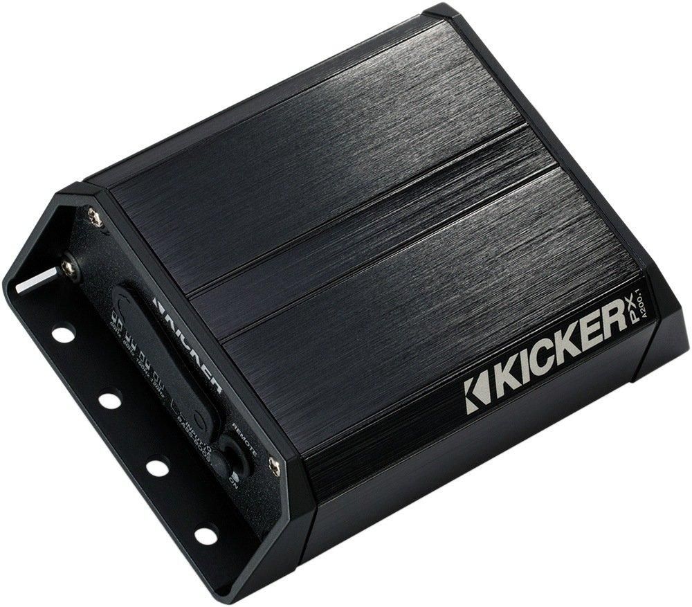 Kicker 42PXA2001 200-Watt Compact Mono Subwoofer Amplifier - Freeman's Car Stereo