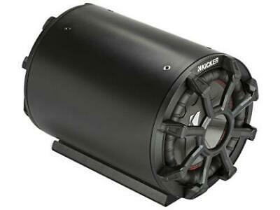 Kicker 46CWTB84 TB8 8-inch Subwoofer w/Passive Radiator; Weather-Proof Enclosure, 4-Ohm; RoHS Compliant - Freeman's Car Stereo