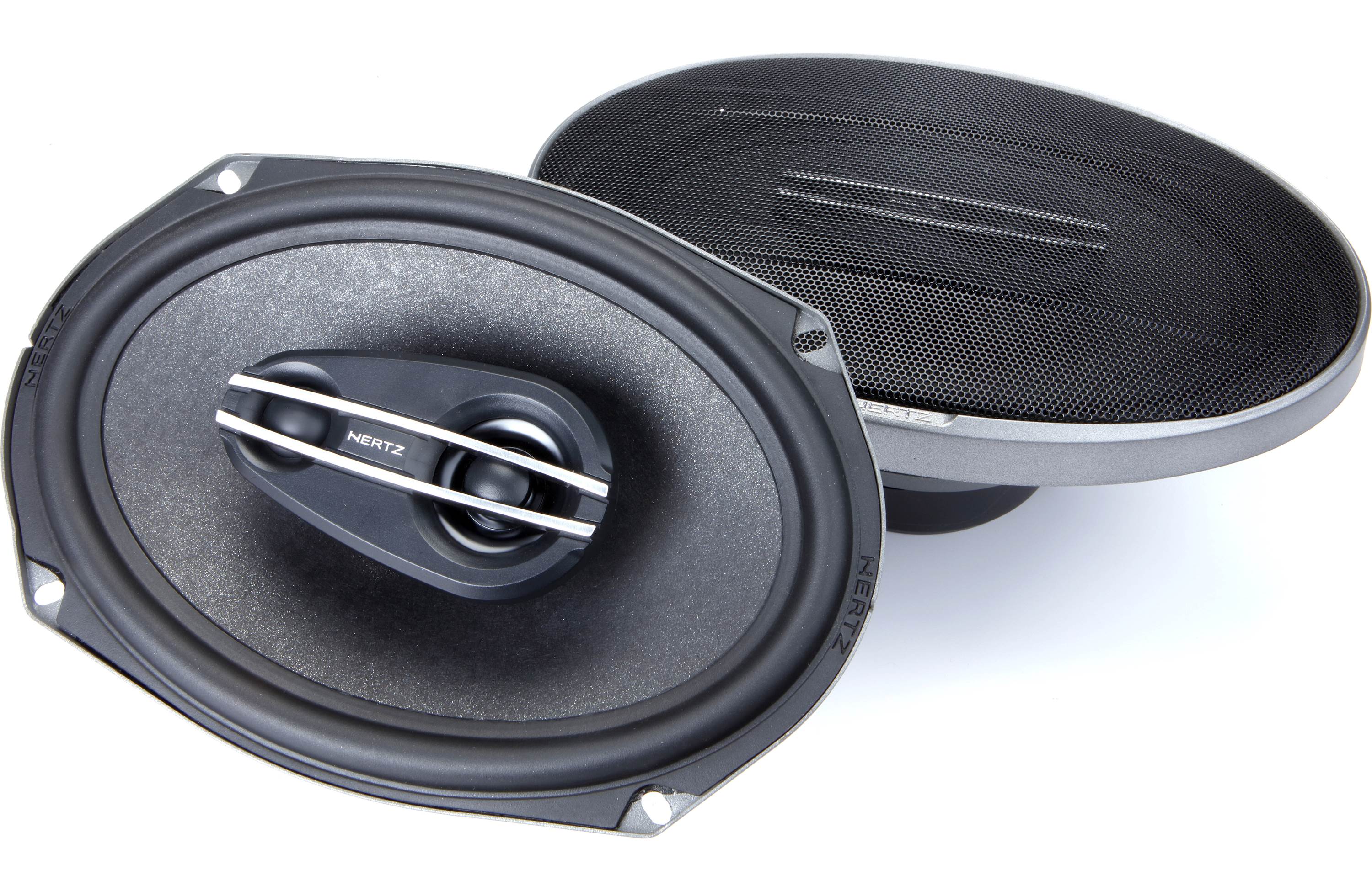Hertz CX690 - 6 x 9" 3-Way Cento Series Coaxial Speaker Set w/ Grilles - Freemans Car Stereo