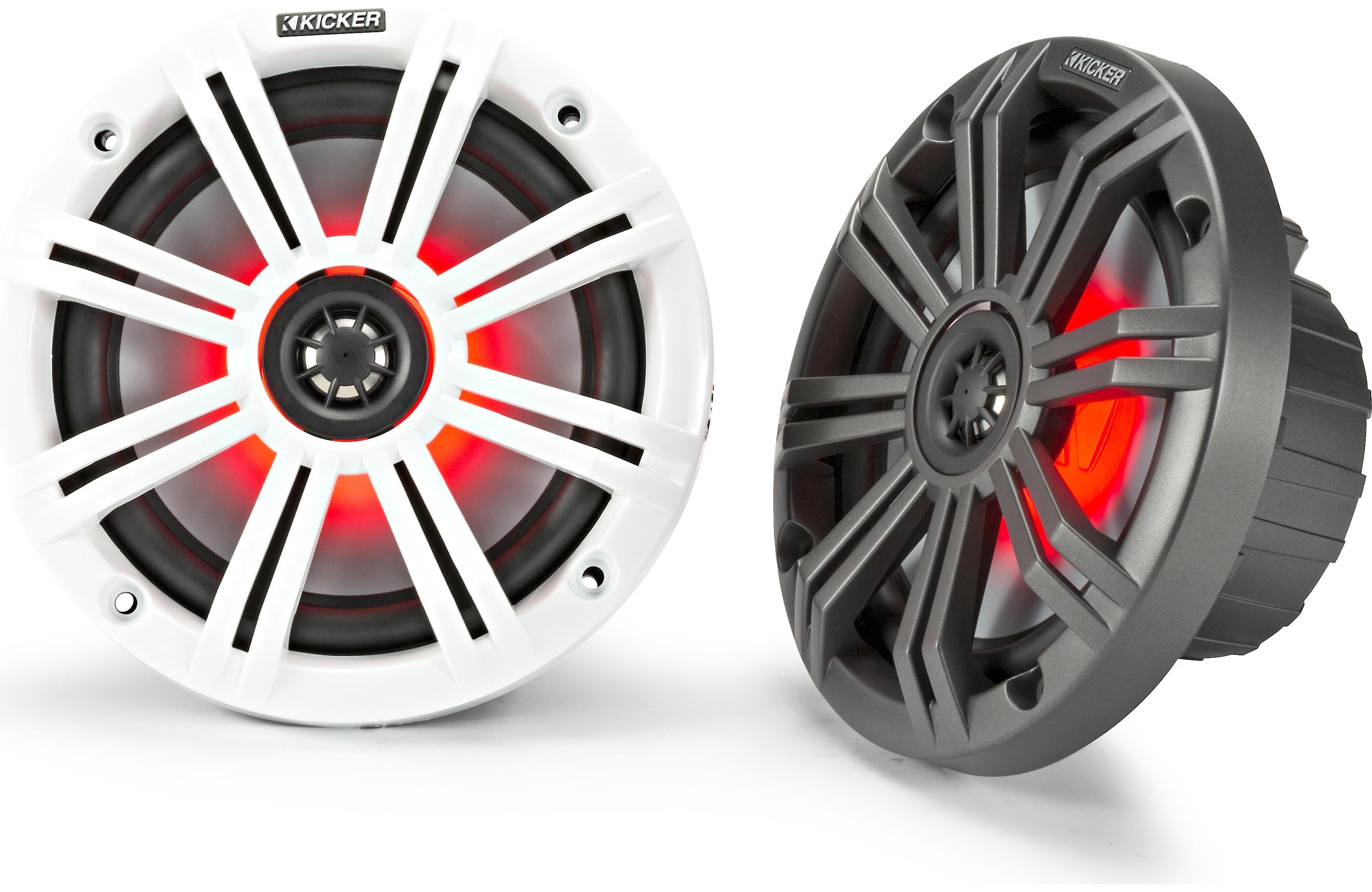 Kicker 48KMA600.4 + 45KM654L x2 Pairs Speakers + FREE 41KMLC Remote Marine Bundle - Freemans Car Stereo