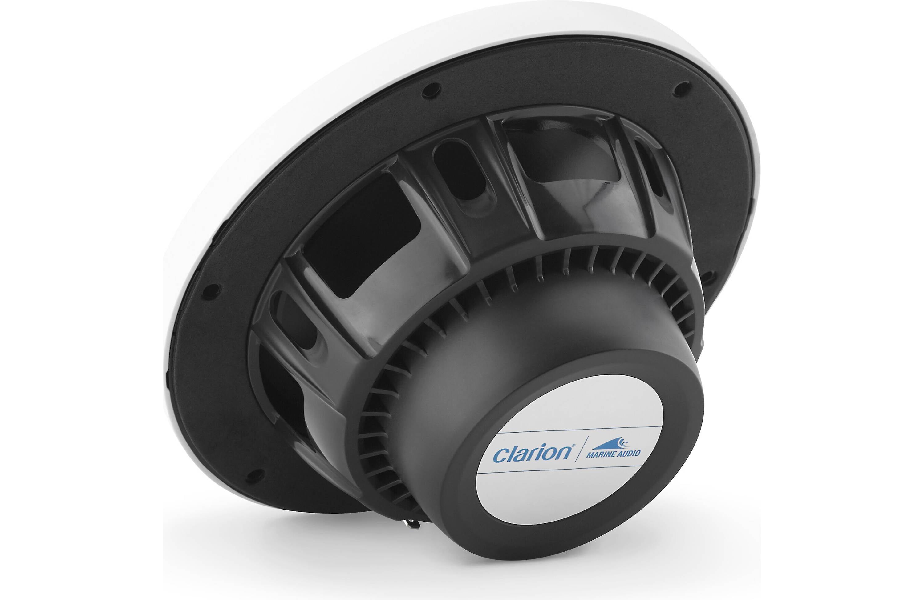 Clarion CMS-651-SWB x2 Pair + CMSP-101RGB-4 + XC2510 Marine Bundle
