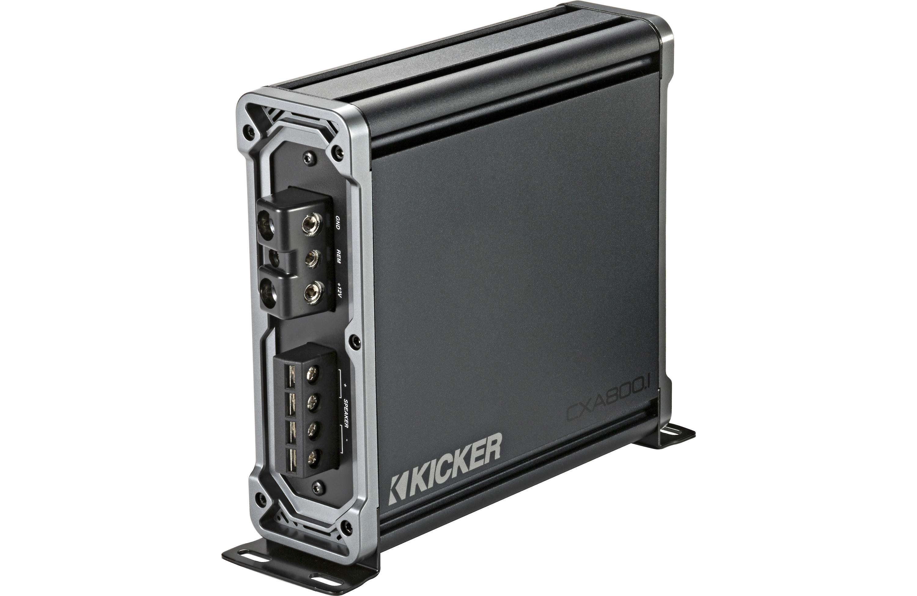 Kicker 46CXA800.1 CX Series 800 Watt Mono Class D Amplifier - Freemans Car Stereo