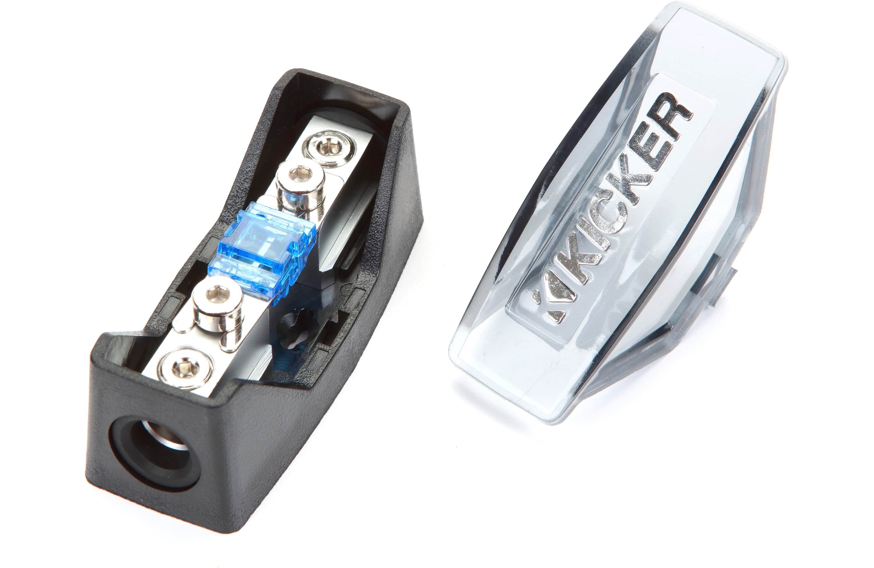 Kicker 46CXA4001T Amplifier + 46CK8 Wiring Kit + 46CXARC Bass Knob - Freemans Car Stereo