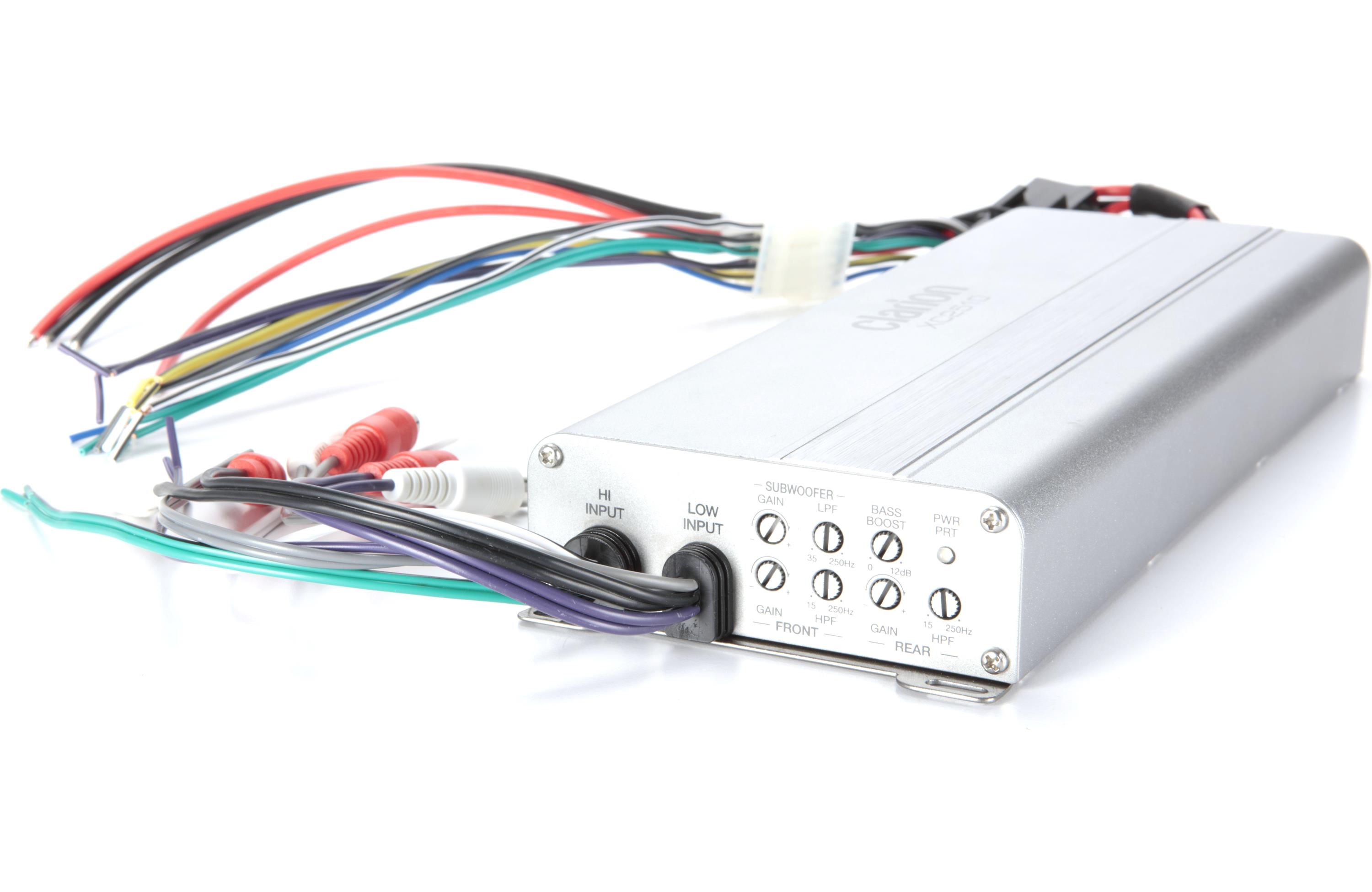 Clarion CMS-651-SWB x2 Pair + CMSP-101RGB-4 + XC2510 Marine Bundle