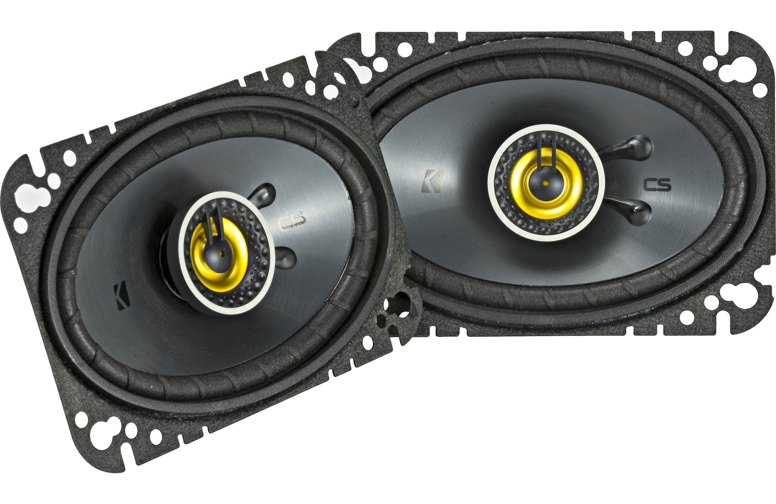 Kicker 46CSC464 CS-Series 4x6-inch Coaxial Speakers - Freemans Car Stereo