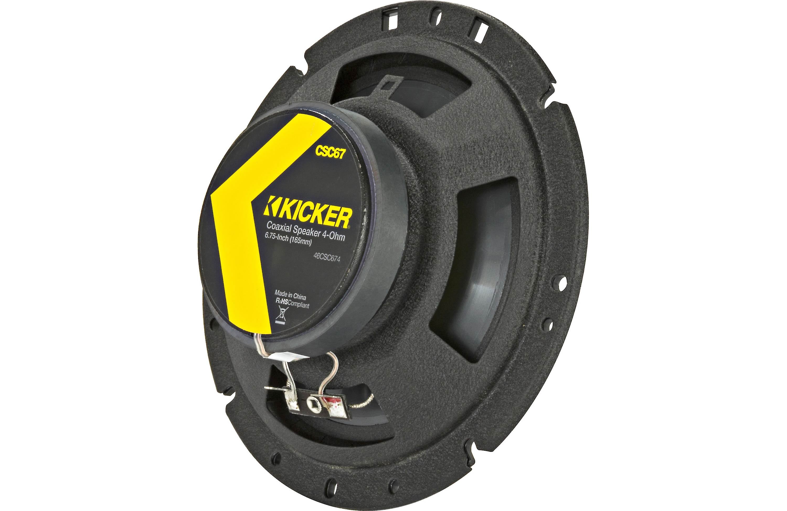 Kicker 46CSC674 CS-Series 6.75" inch Coaxial Speakers - Freemans Car Stereo