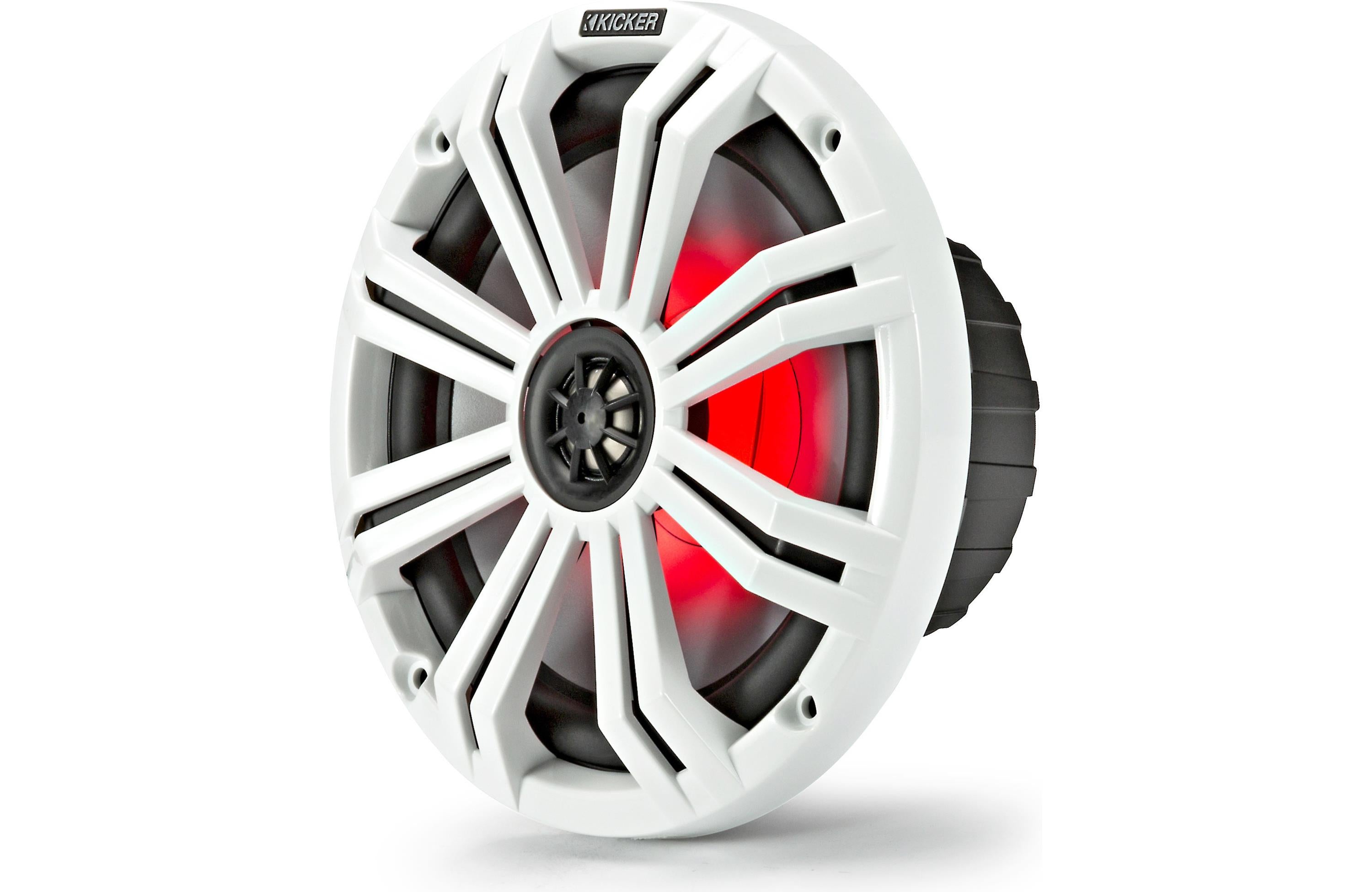 Kicker 48KMA6004 + 45KM84L x2 Pairs + FREE 41KMLC LED Remote Marine Bundle