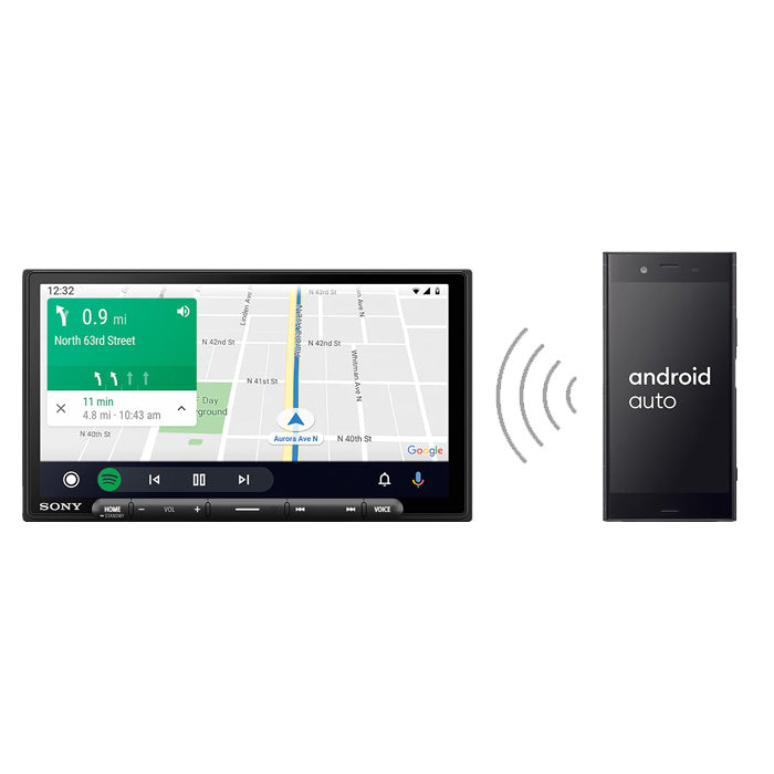 Sony XAV-AX6000 6.95" Digital Multimedia Receiver, iDatalink Ready, Wireless Apple CarPlay and Android Auto - Freemans Car Stereo