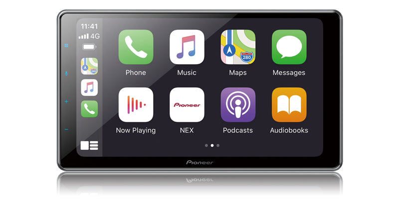 Pioneer DMH-WT8600NEX 1-DIN Multimedia Receiver w/ 10.1" HD Capacitive Touch Floating Display