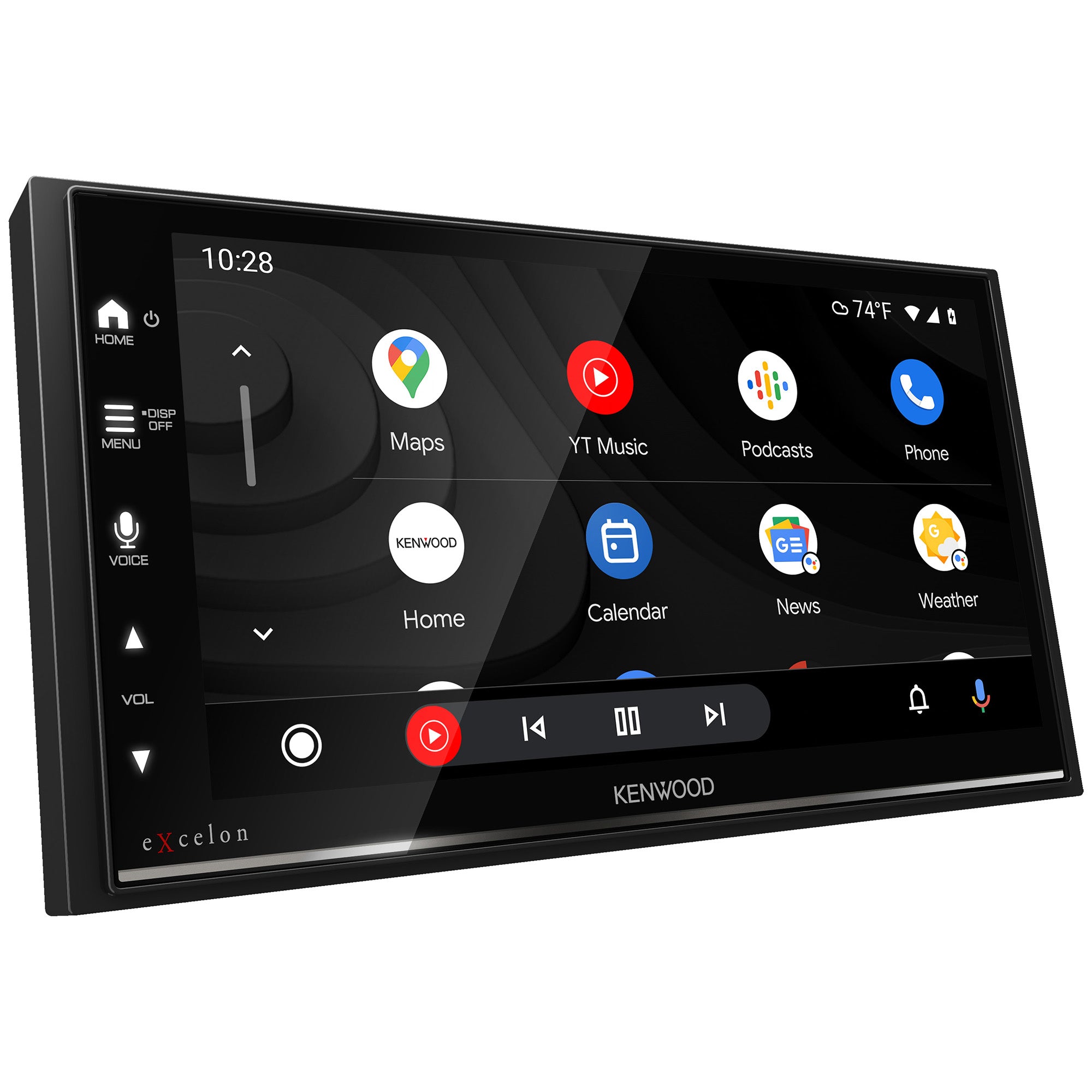 Kenwood DMX809S 6.8" Digital Multimedia Receiver w Android Auto and Apple CarPlay
