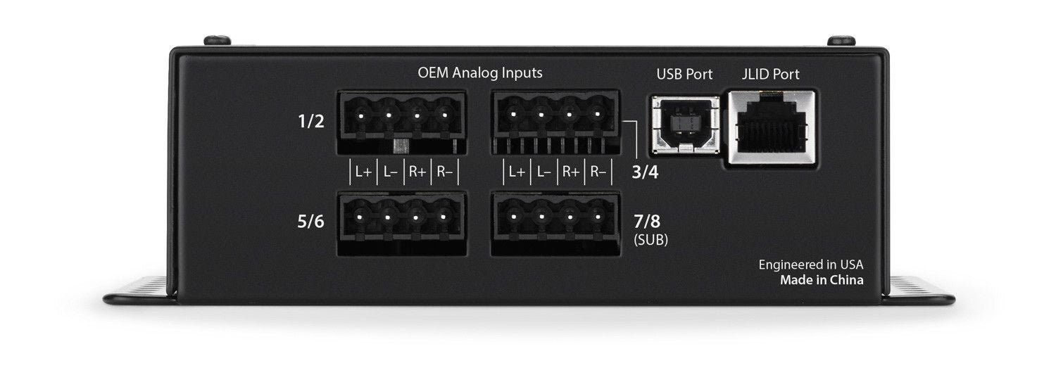 JL Audio FiX-82 - OEM Integration DSP with Automatic Time Correction and Digital EQ - Freeman's Car Stereo