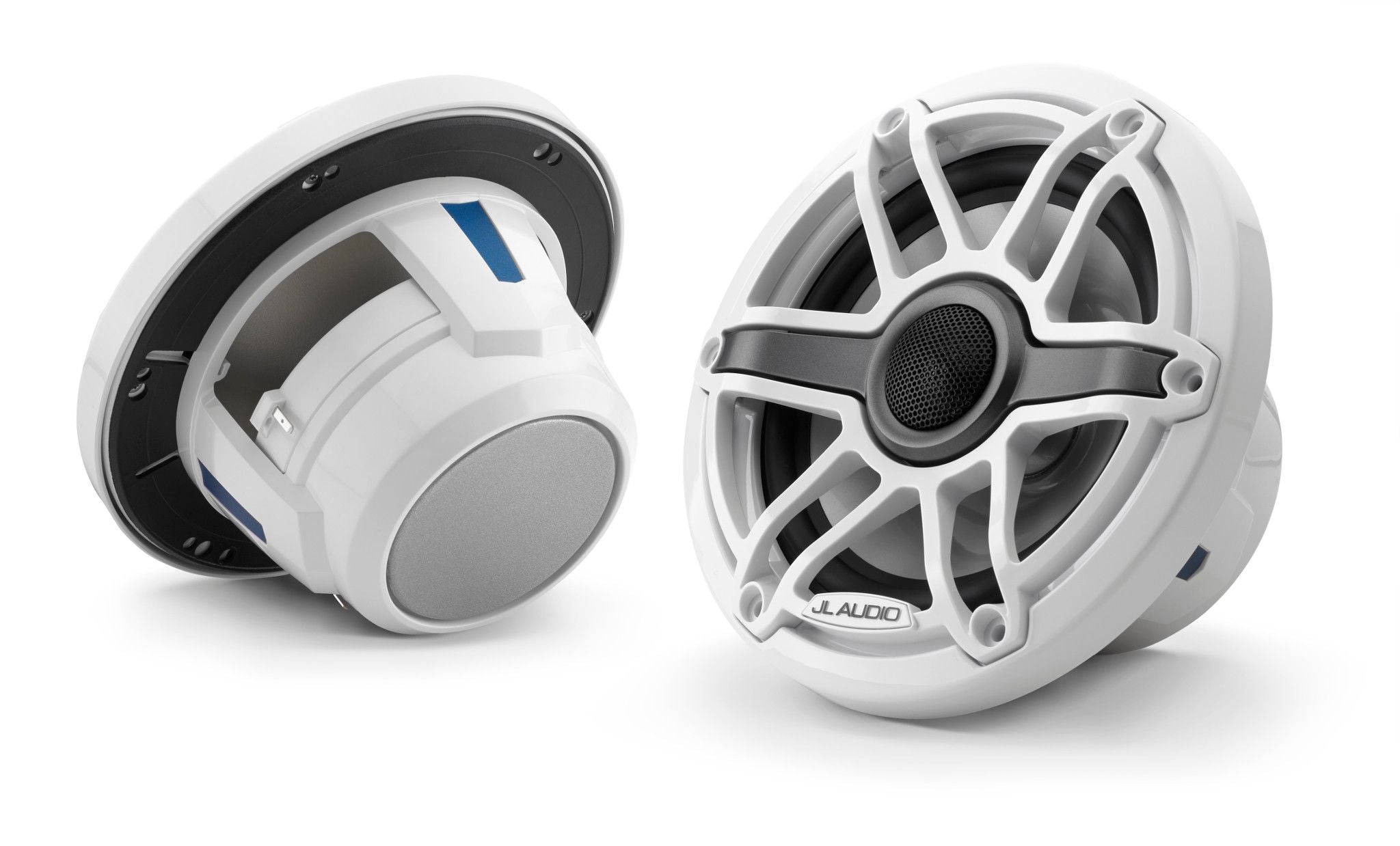 JL Audio M6-650X-S-GWGW 6.5" Marine Speakers w/ Sports Grilles - Freemans Car Stereo