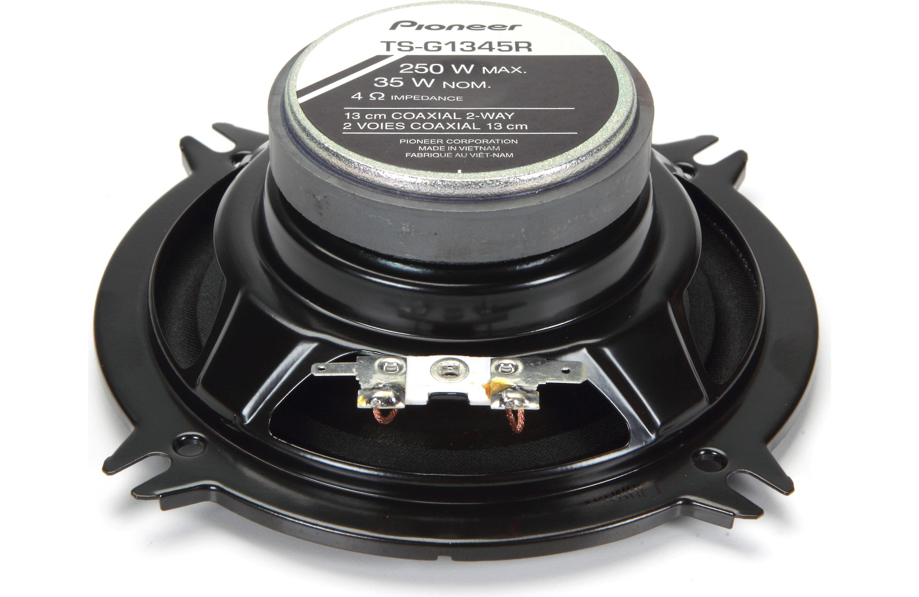 Pioneer TS-G1345R 5-¼" G-Series 2-Way Speaker with 250 Watts Max Power - Freemans Car Stereo