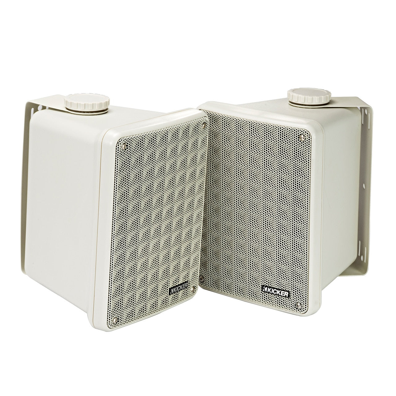 Kicker 46KB6G 2-Way Outdoor / Indoor Speakers Gray