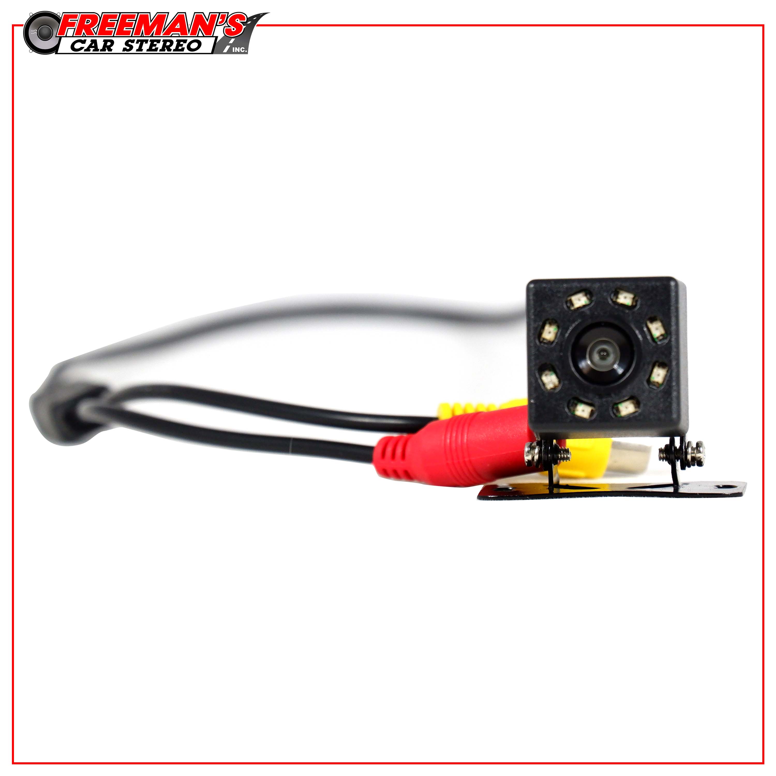 FCS LPCAM8 8 LED Square Hanging Backup Camera - Freemans Car Stereo