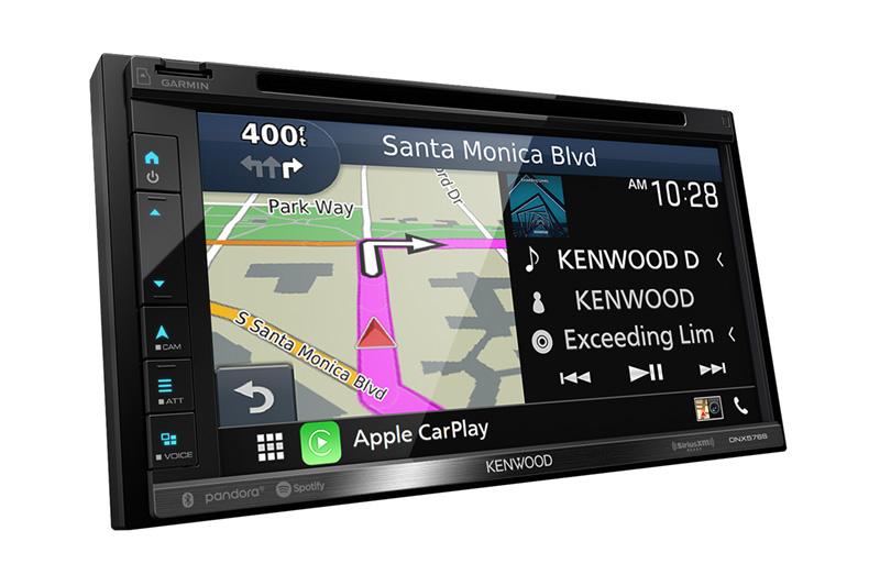 Kenwood DNX576S - Navigation Apple CarPlay & Android Auto DVD Receiver with Bluetooth - Freeman's Car Stereo