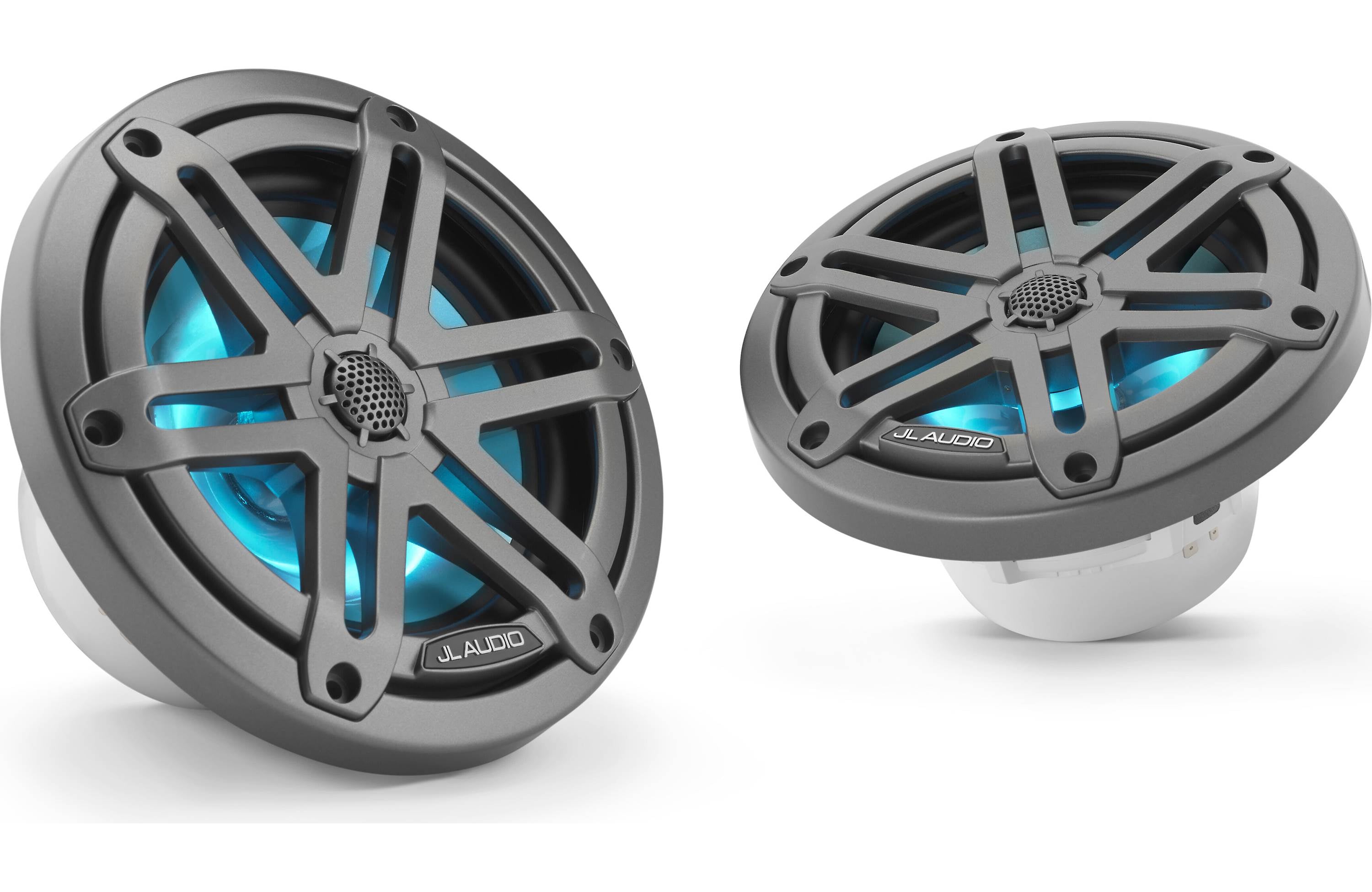 JL Audio XDM400/4 Amp + x2 Pairs M3-650X-S-GM-I Speaker + MLC-RW Bundle