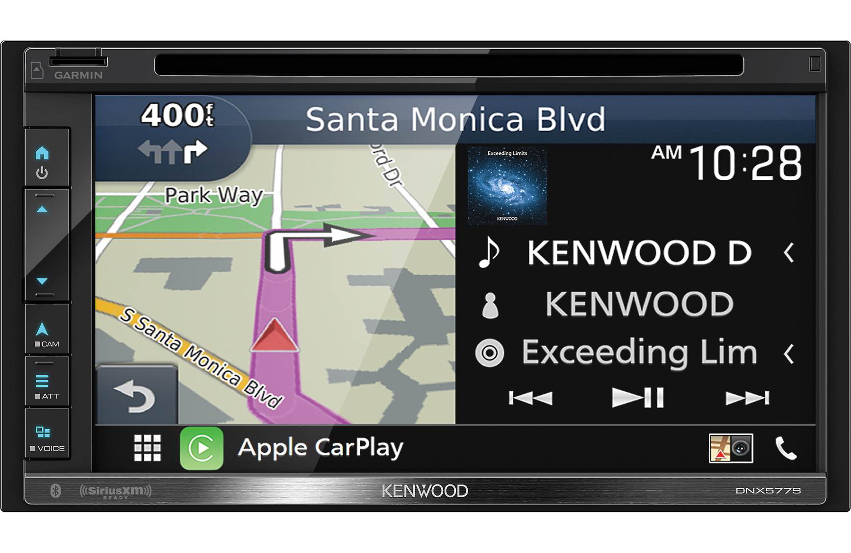 Kenwood DNX577S + CMOS-230 Backup Camera Bundle