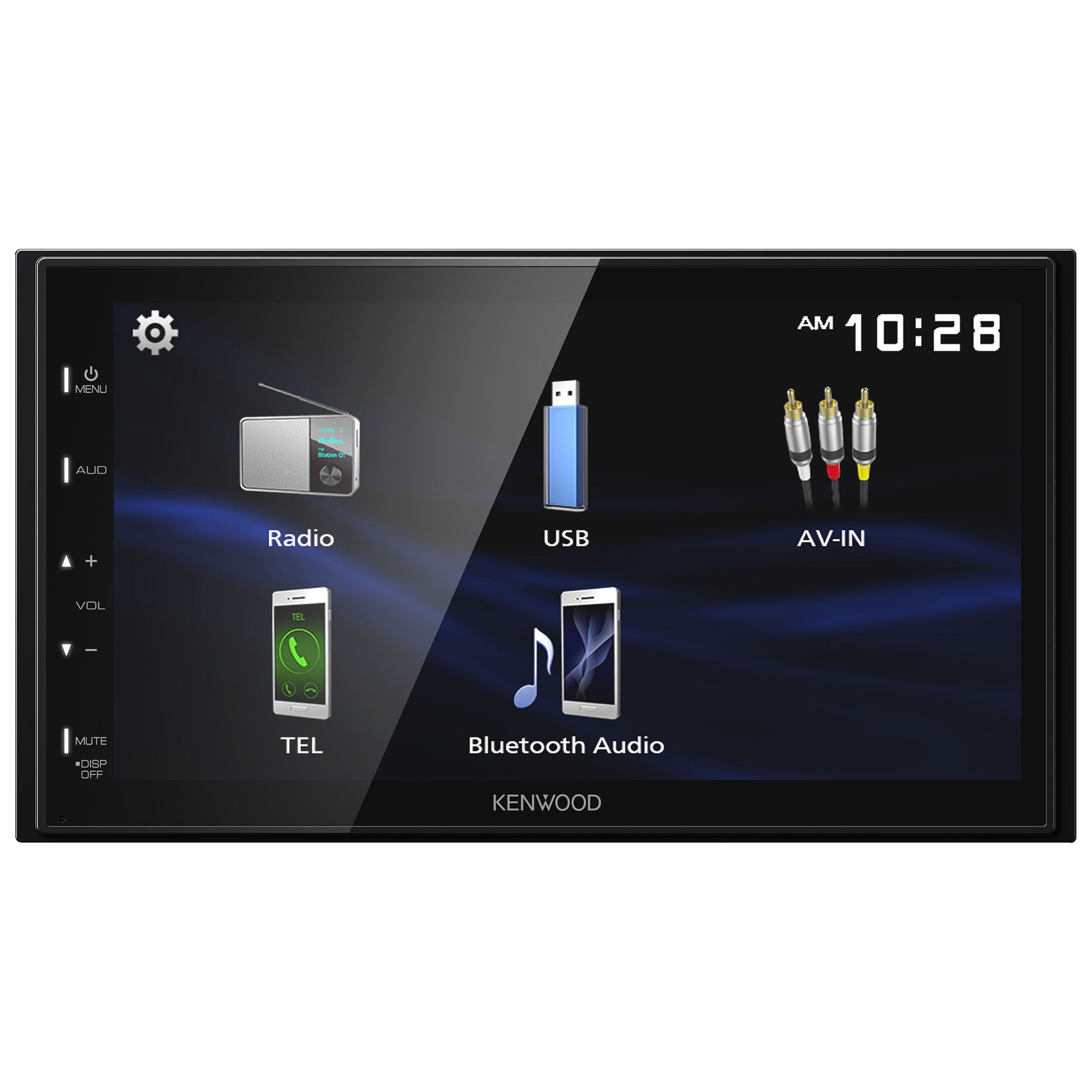 Kenwood DMX129BT + CMOS-230 Backup Camera Bundle - Freemans Car Stereo