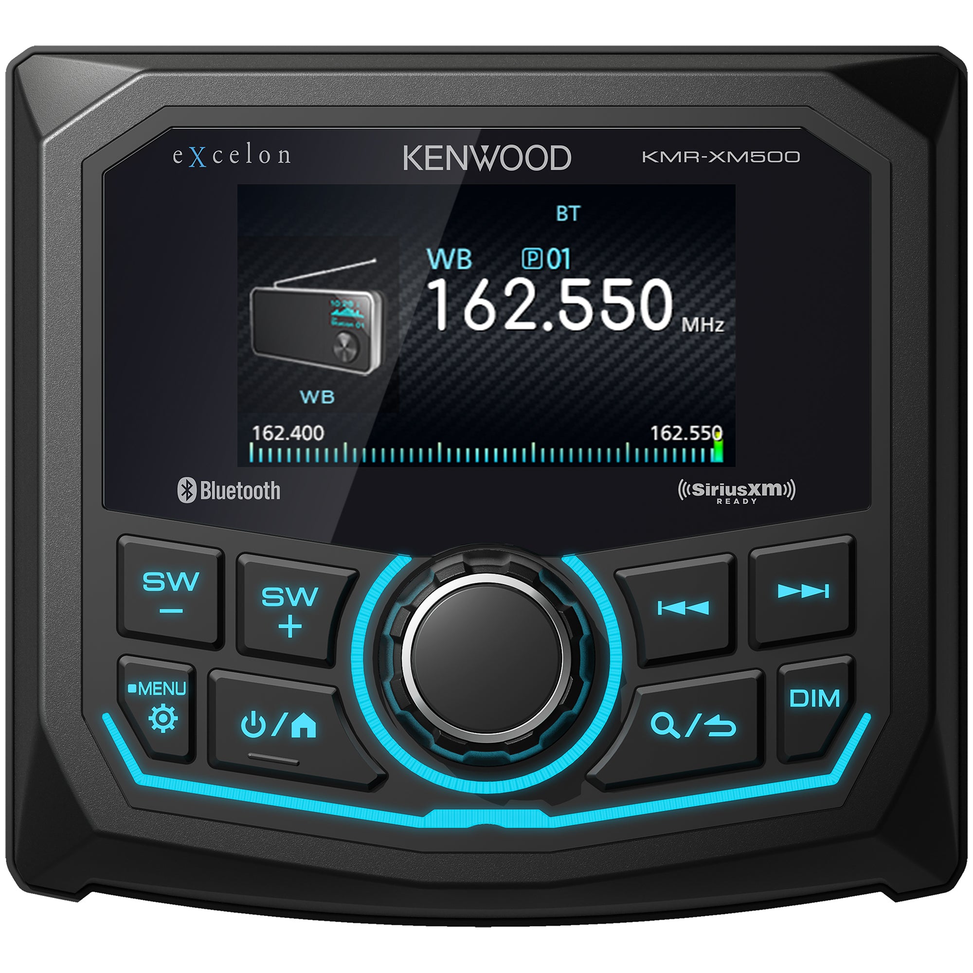 Kenwood KMR-XM500 Motorsports Digital Media Receiver with Bluetooth