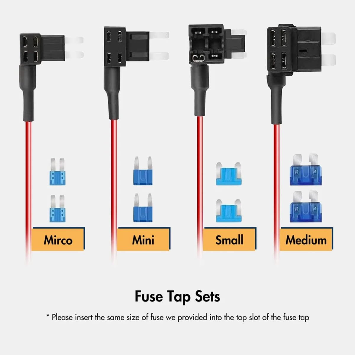 WOLFBOX USB C Universal Hardwire Kit for G850PRO/G850/G900/G840H/i07/i17/X5 Mirror Dash Cams