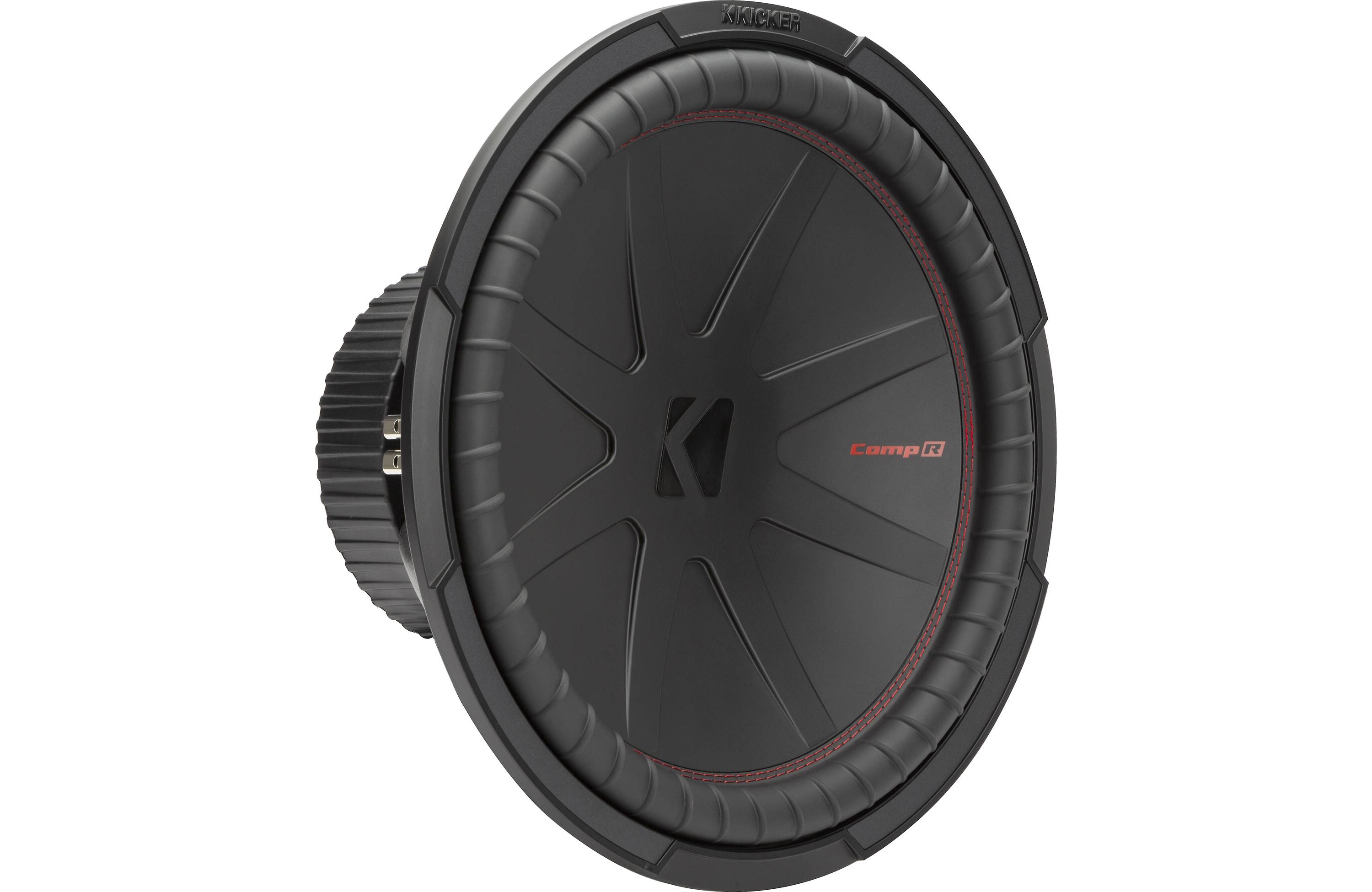 Kicker 48CWR154 Amplifer and Subwoofer Bass Bundle with Install Kit