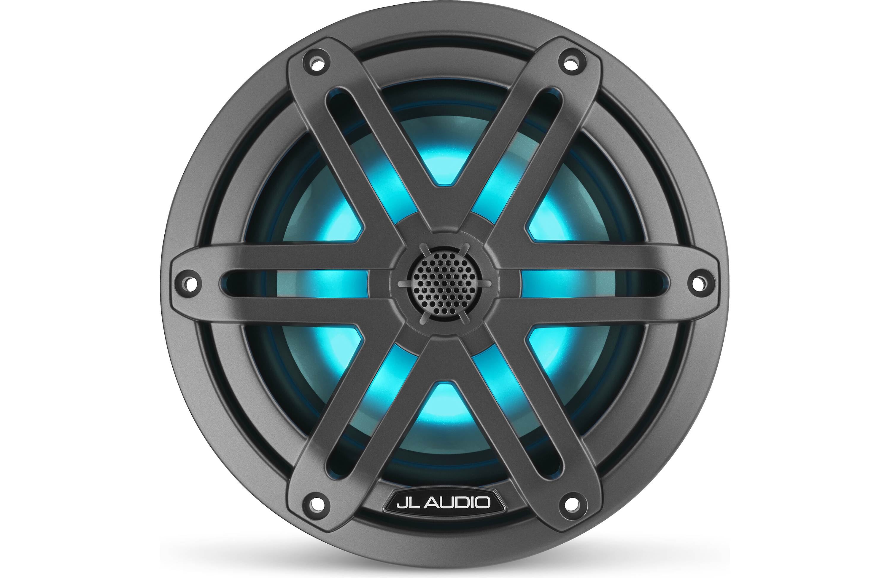 JL Audio XDM400/4 Amp + x2 Pairs M3-650X-S-GM-I Speaker + MLC-RW Bundle