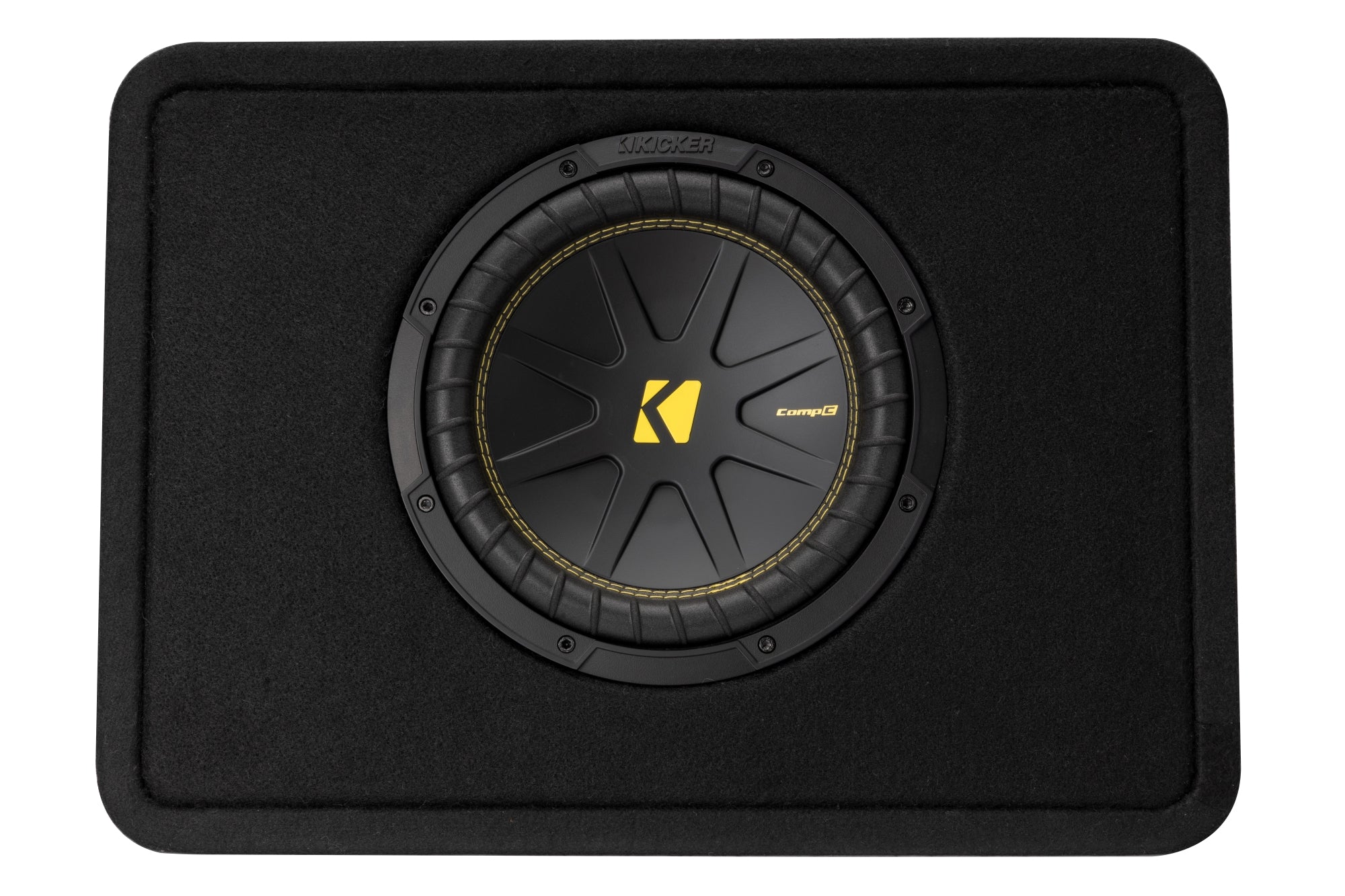 Kicker 50TCWC102 10" 2 Ohm CompC Subwoofer Enclosure