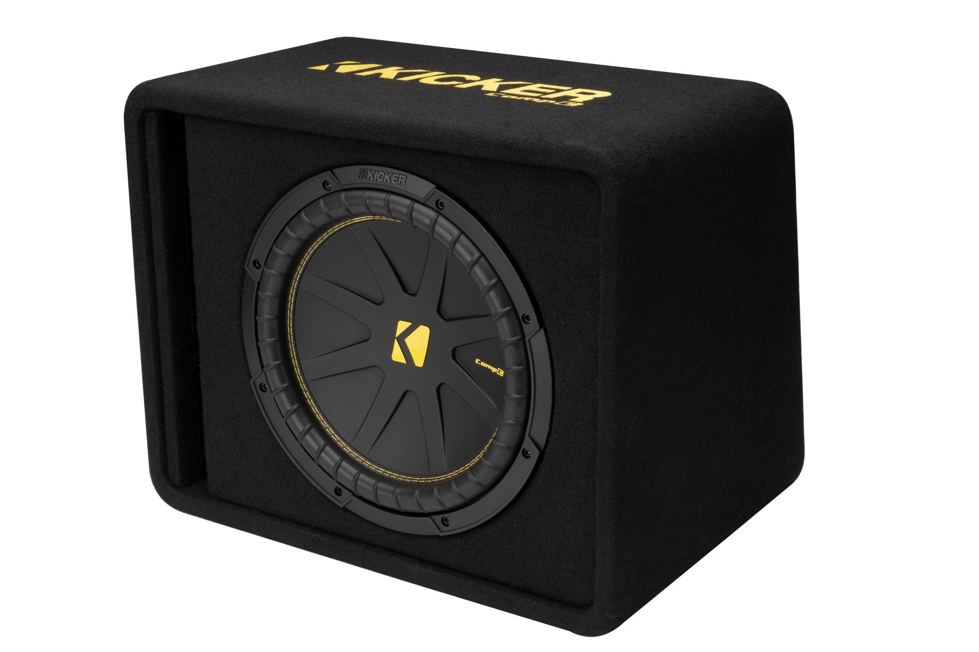 Kicker 50VCWC122 12" 2 Ohm CompC Subwoofer Enclosure - Freemans Car Stereo