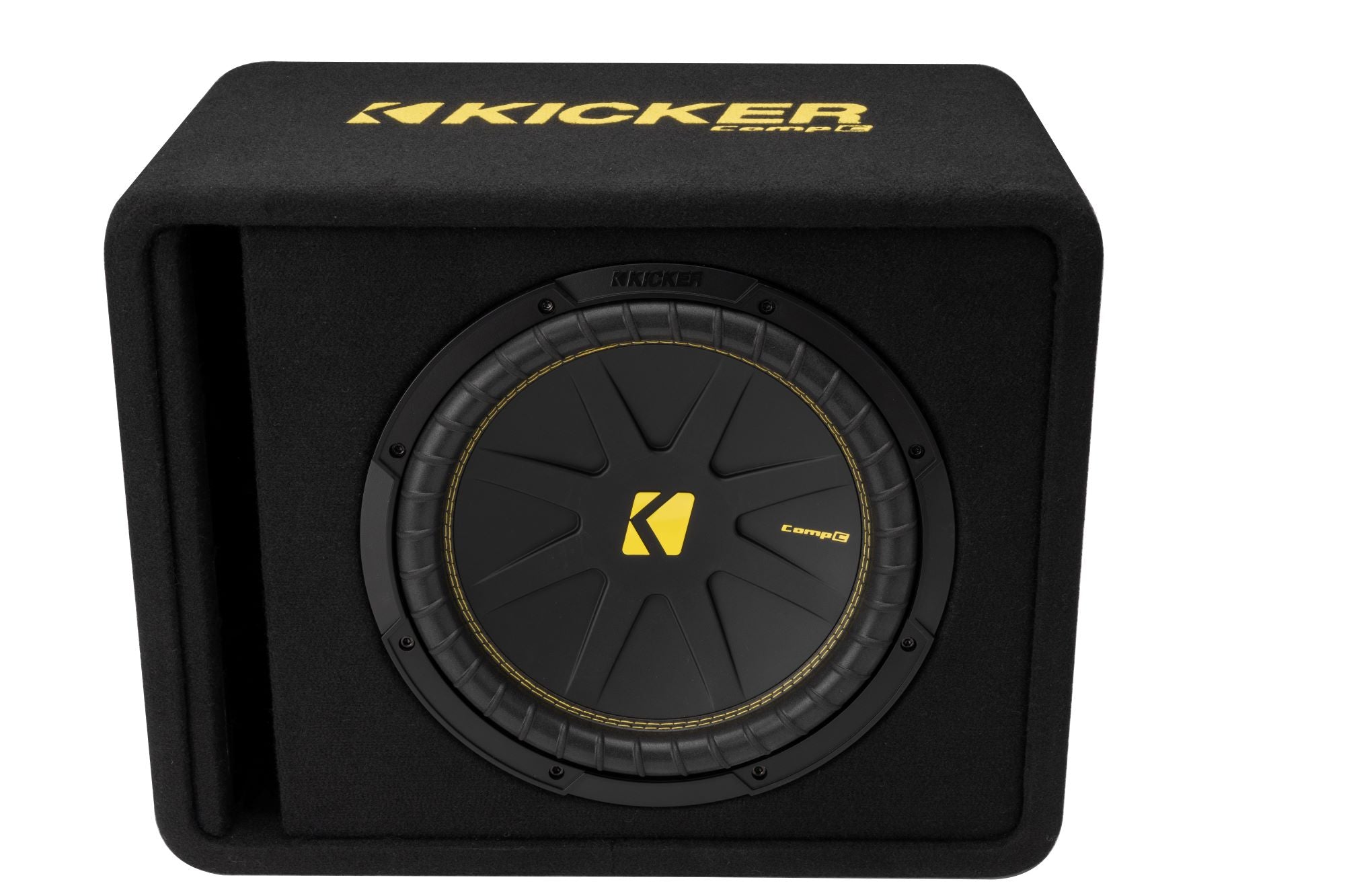 Kicker 50VCWC122 12" 2 Ohm CompC Subwoofer Enclosure - Freemans Car Stereo