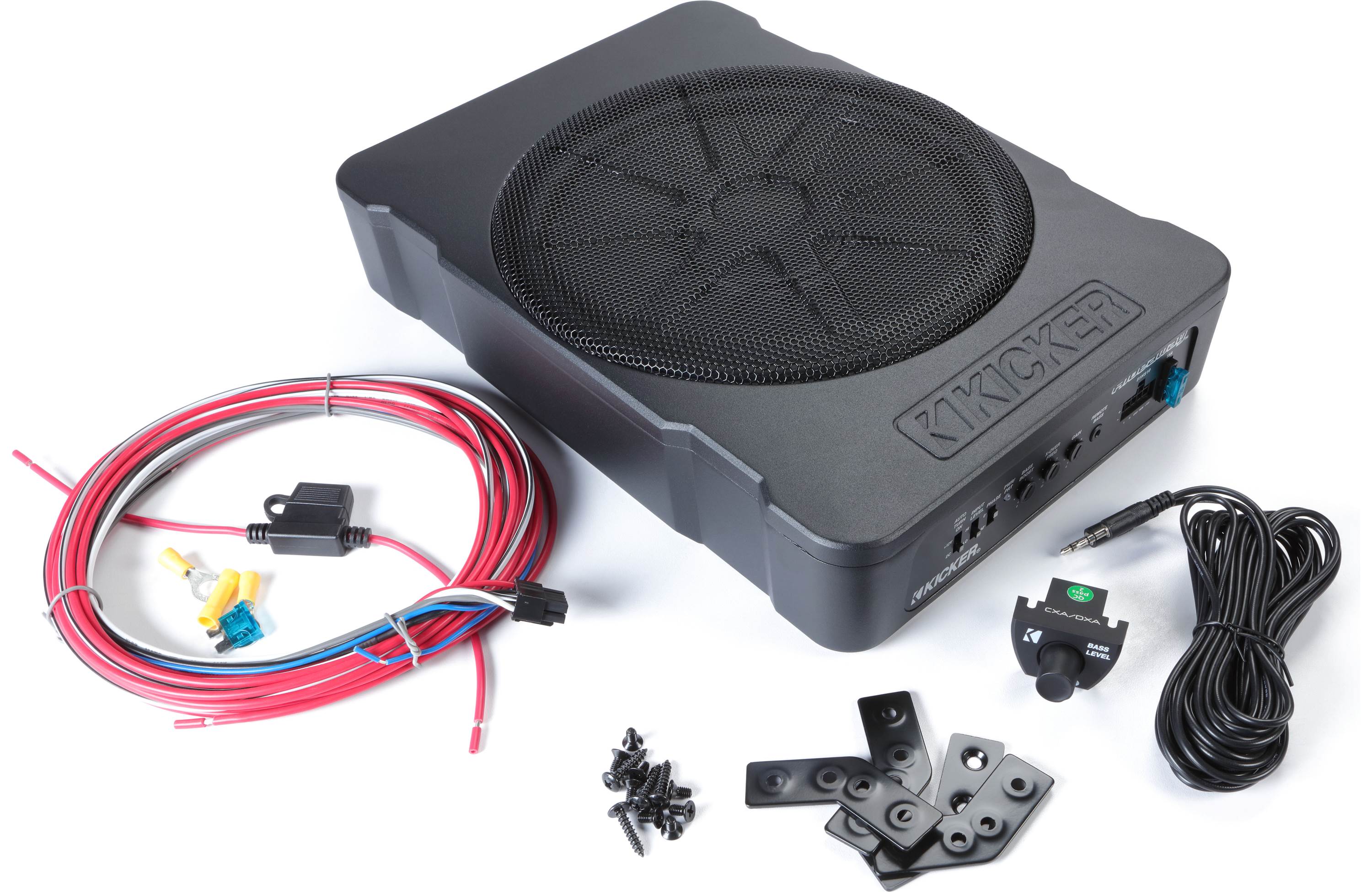 Kicker 51HS10 10" Powered Hideway Compact Subwoofer - Freemans Car Stereo