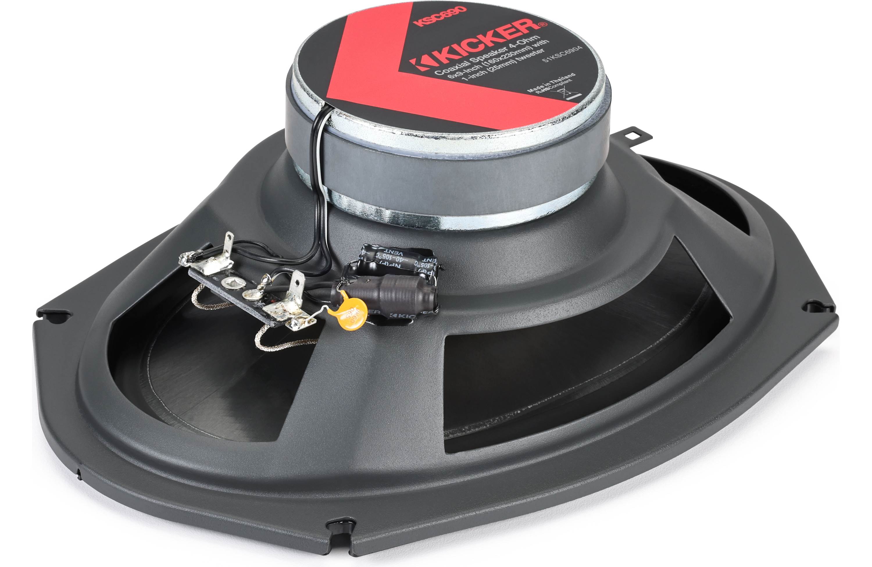 Kicker 51KSC6904 6x9" 2-way coaxial speakers - Freemans Car Stereo