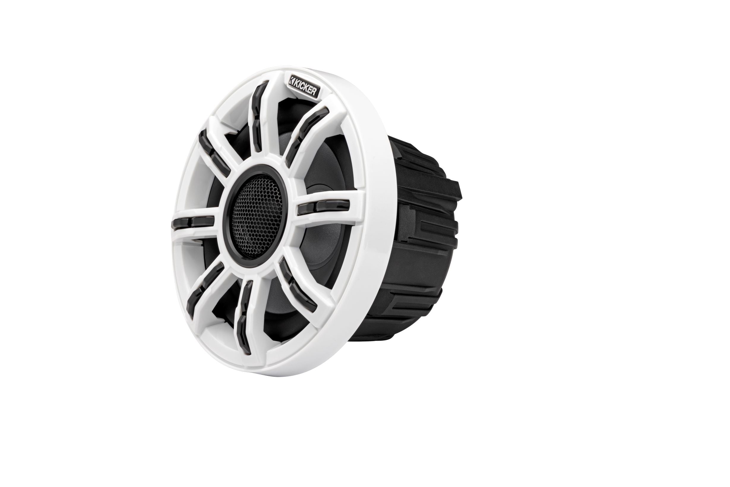 Kicker 51MSC65 6.5" 2-Way Marine Speakers with RGBW LED Lighting - Freemans Car Stereo