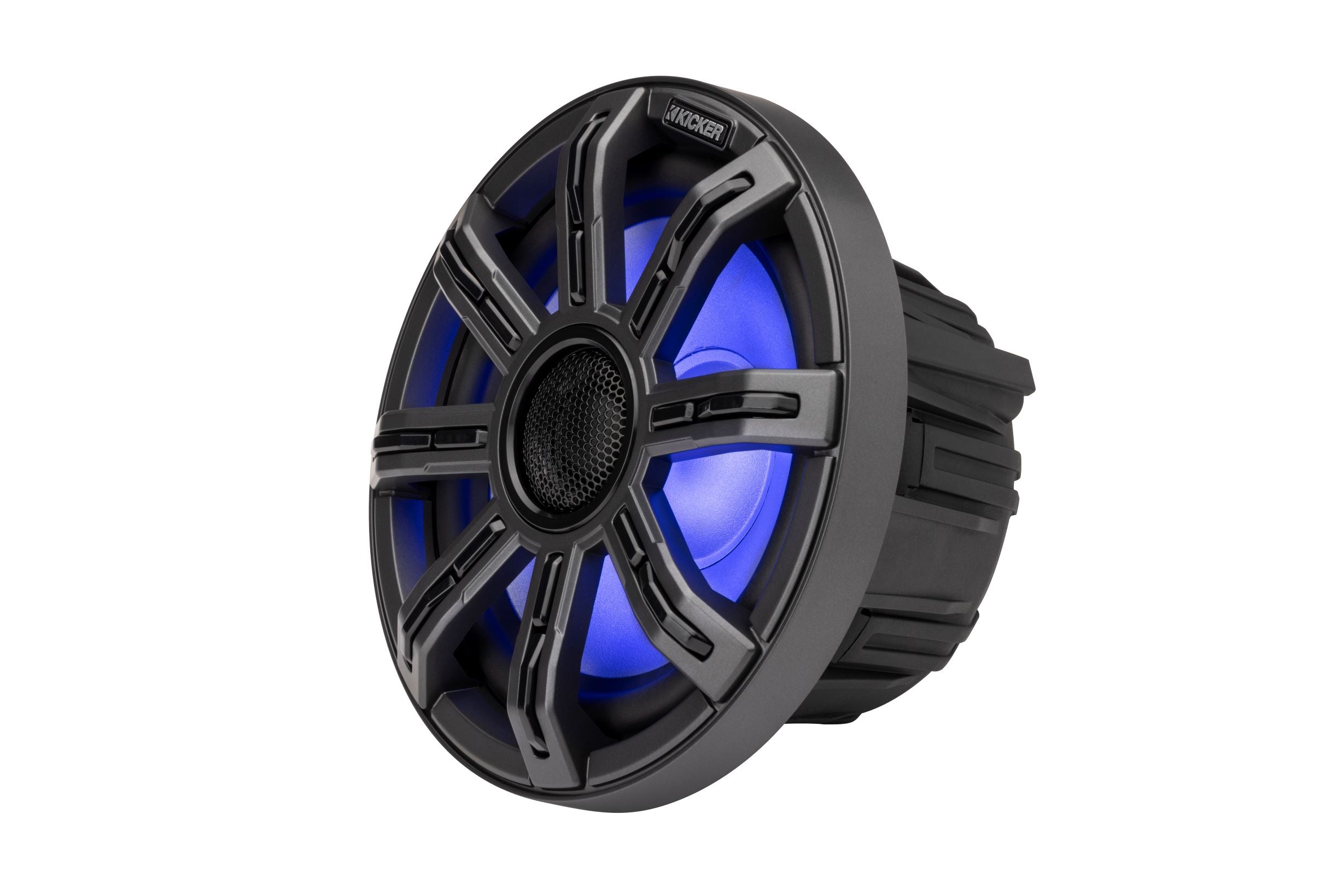 Kicker 51MSC8 8" 2-Way Marine Speakers with RGBW LED Lighting
