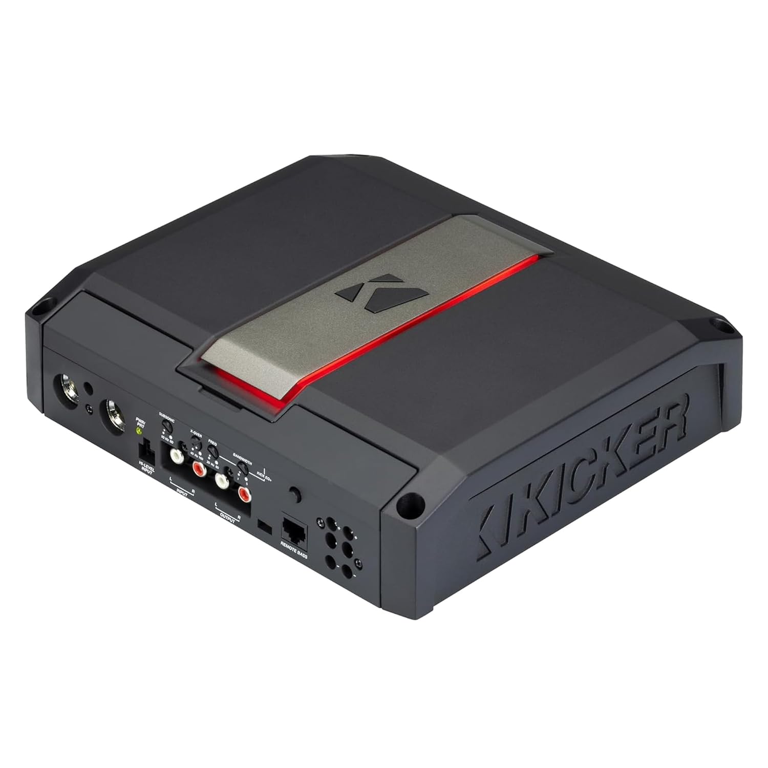 Kicker 51LX1650.1 1650 Watt Mono Class-D Subwoofer Amplifier with Smart Bass - Freemans Car Stereo