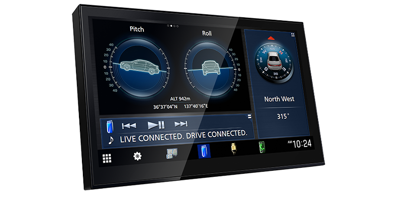 Kenwood Excelon DAX800XR 8" Direct Replacement Digital Multimedia Receiver