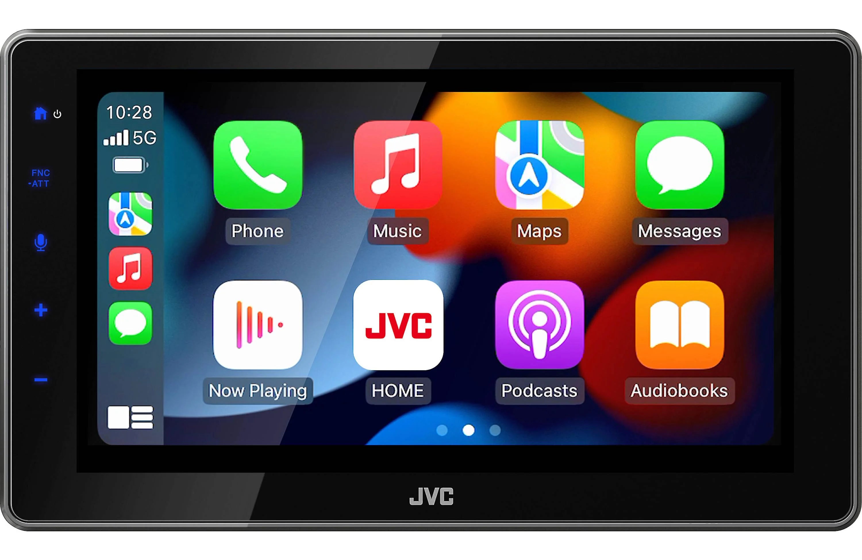 JVC KW-Z900W 9" HD Floating Screen Digital Media Receiver Apple CarPlay