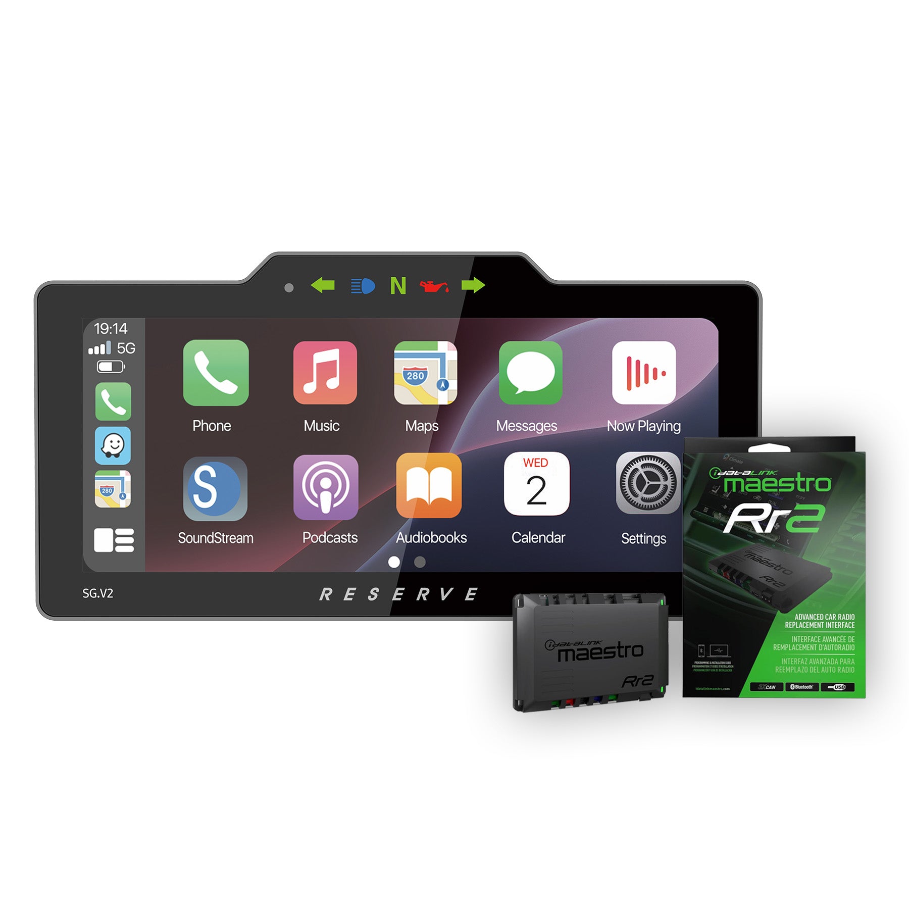 Soundstream Reserve SG.V2 Radio Plug-N-Play Head Unit for 1998-2013 Street Glide