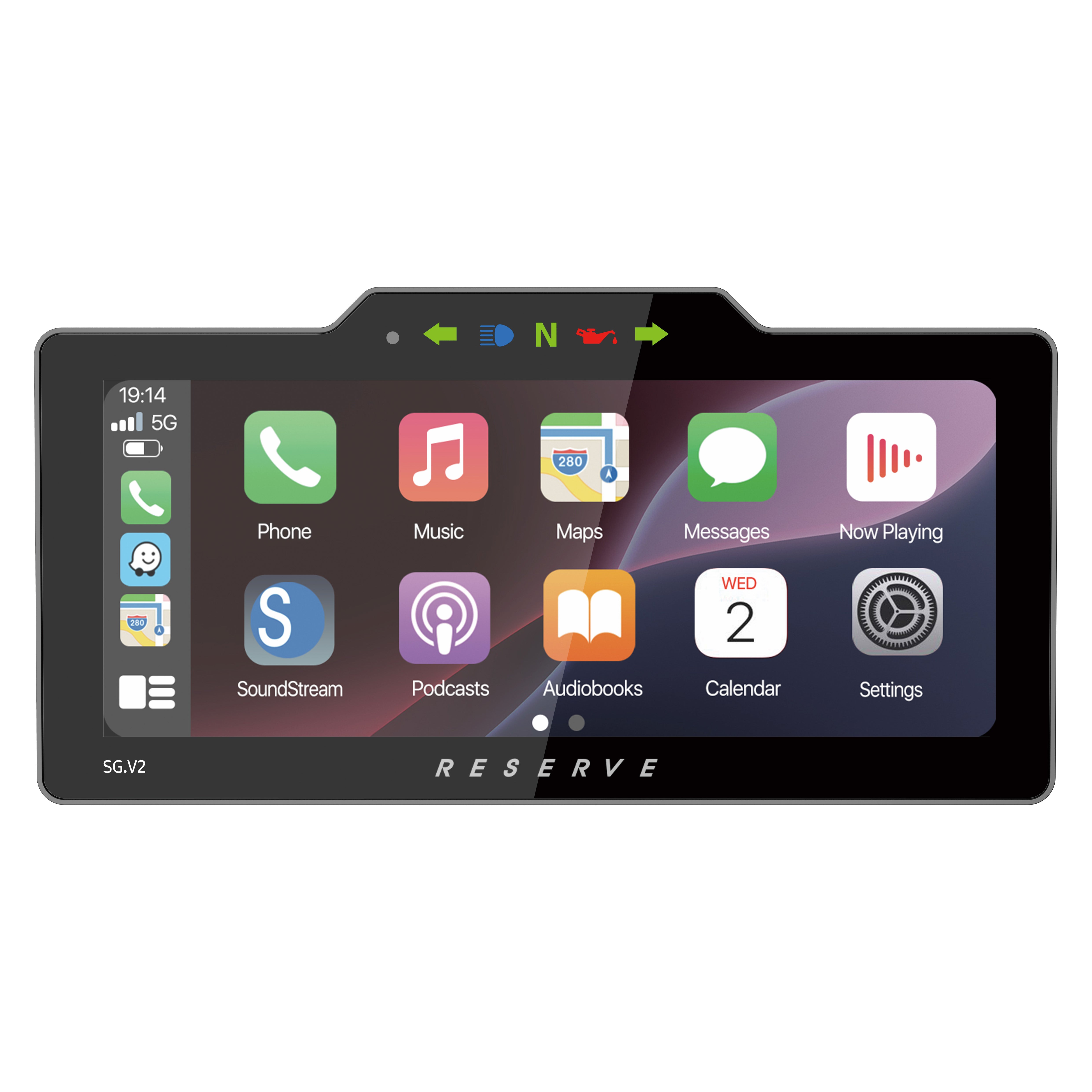 Soundstream Reserve SG.V2 Radio Plug-N-Play Head Unit for 1998-2013 Street Glide