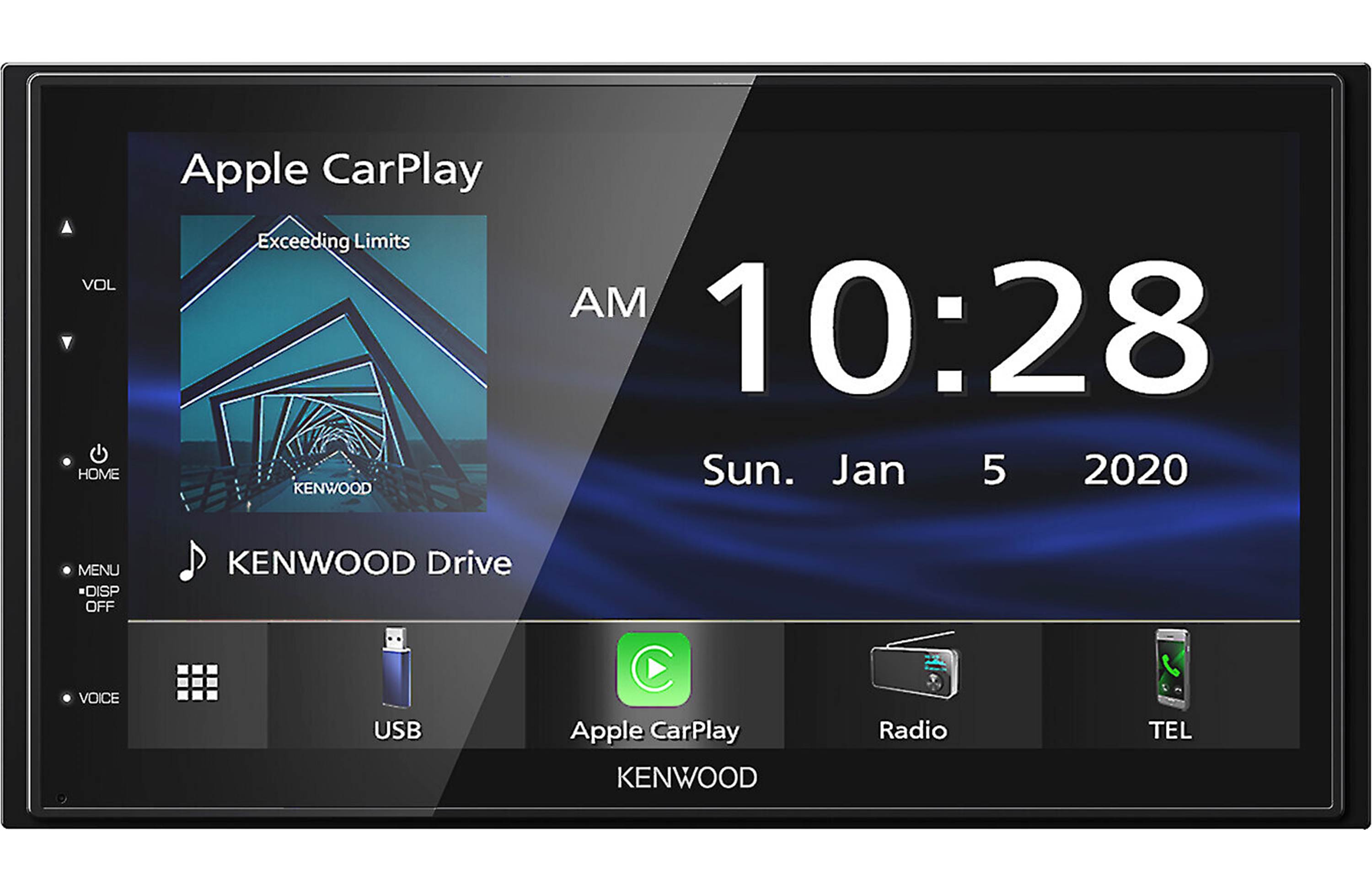 Kenwood DMX4707S Headunit + CMOS130 Backup Camera Bundle