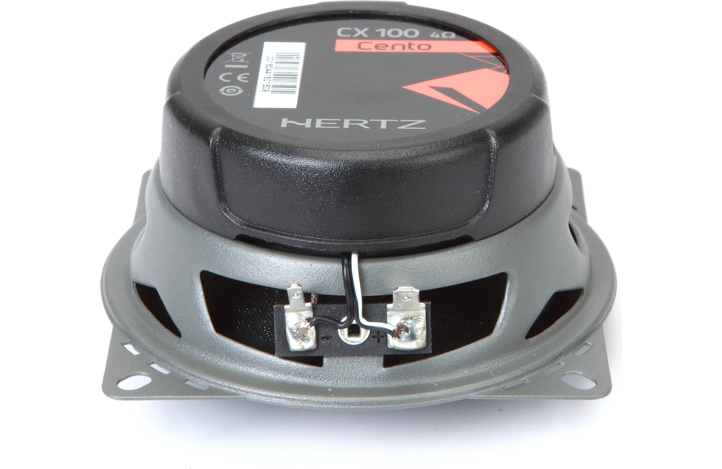 Hertz Cento CX100 - 4" 2-Way Cento Series Coaxial Speaker - Freemans Car Stereo