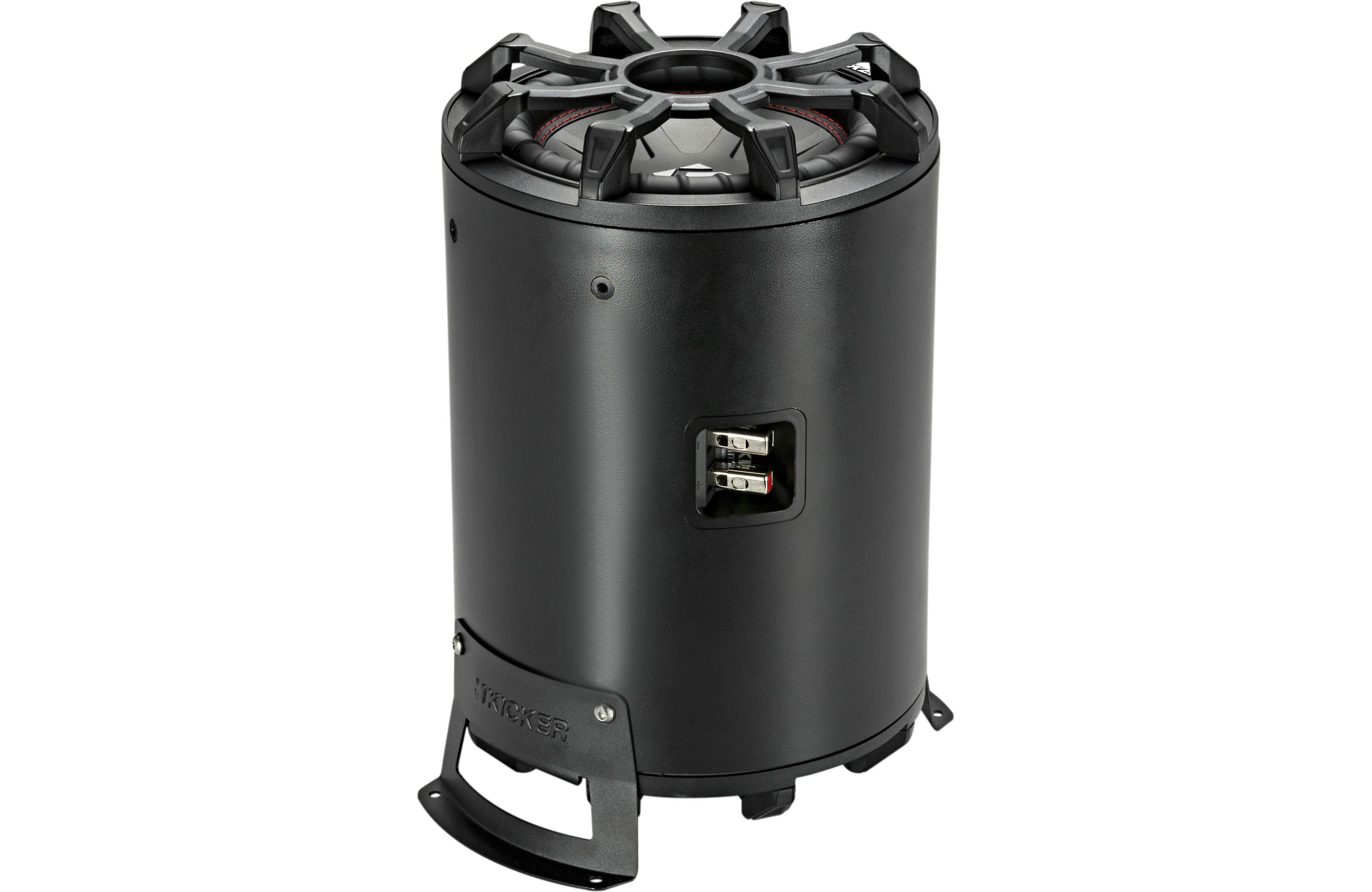 Kicker 46CWTB82 8-In. Subwoofer and Passive Radiator in Weather-Proof Enclosure 2-Ohm 300W - Freemans Car Stereo